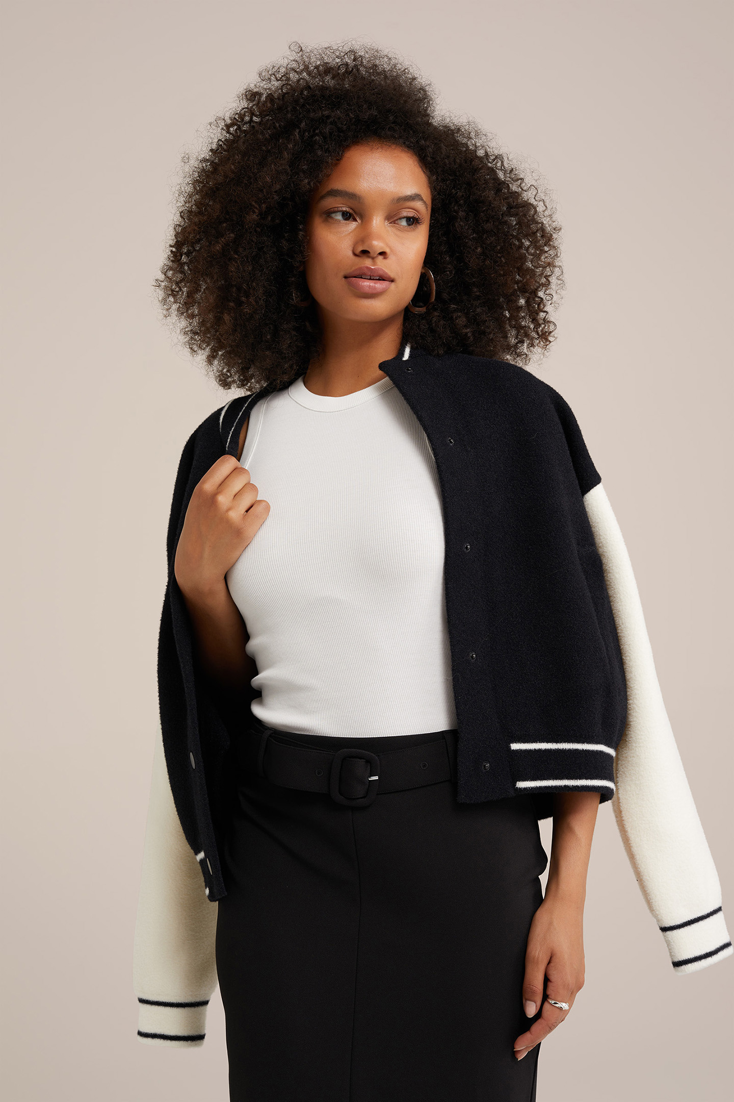 KNITTED CARDIGAN BLACK 5