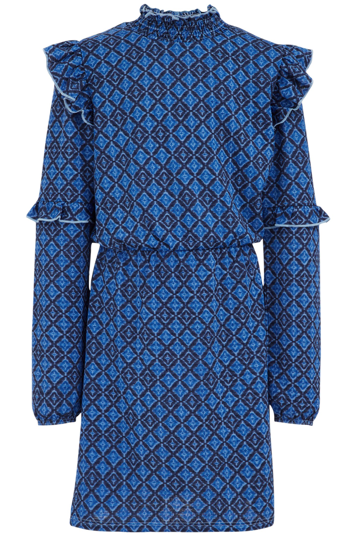 DRESS MID LENGTH DARK BLUE 3