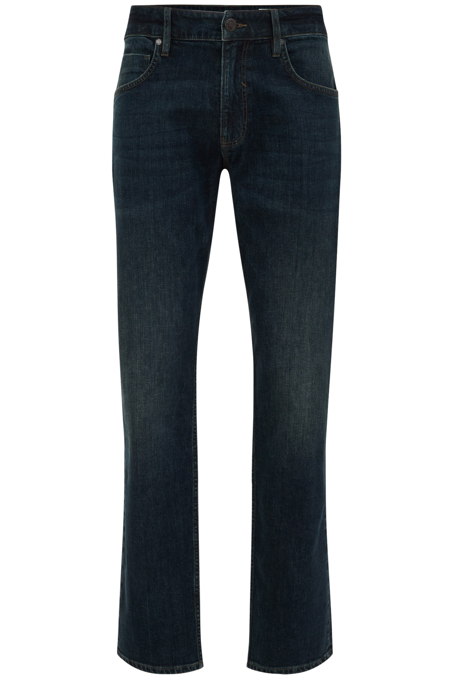 5-POCKET MID WAIST DARK BLUE 4