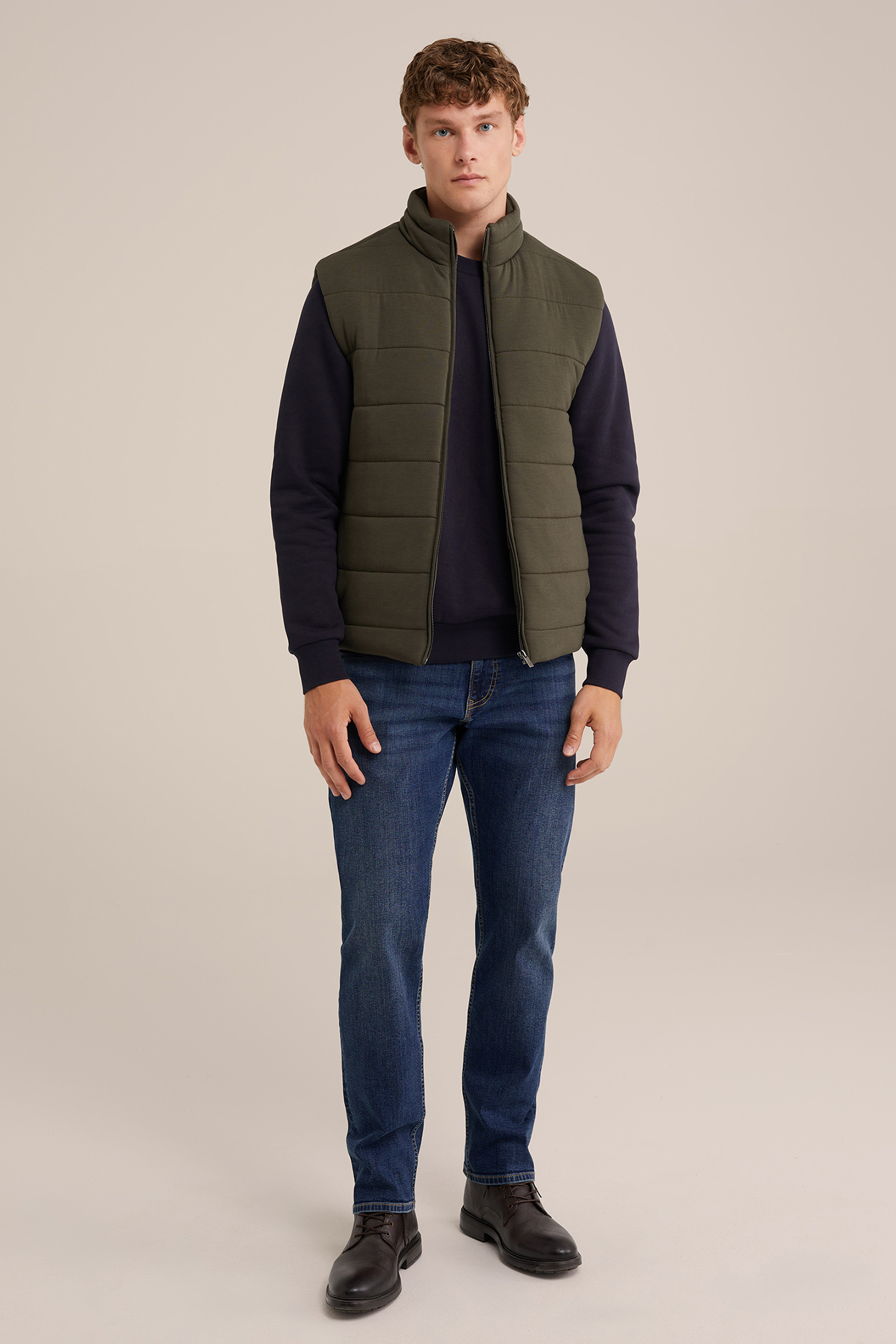 BODYWARMER ARMY GREEN 3