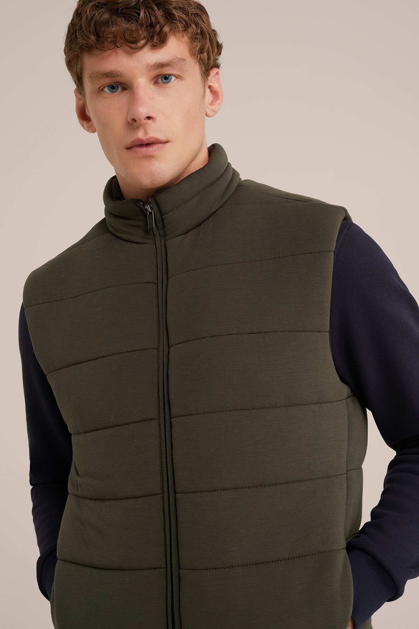 BODYWARMER ARMY GREEN 5