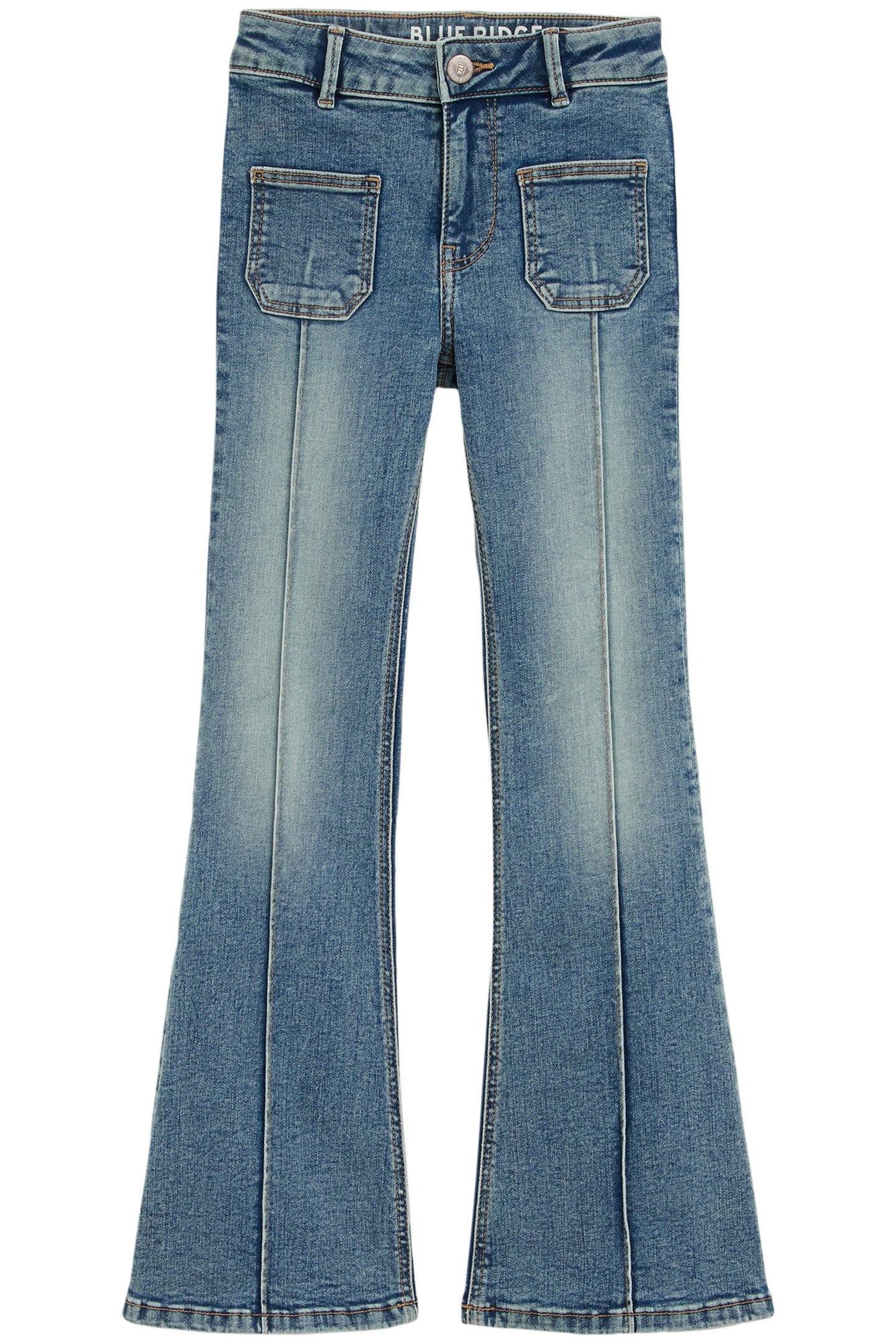 5-POCKET MID WAIST LIGHT BLUE 3