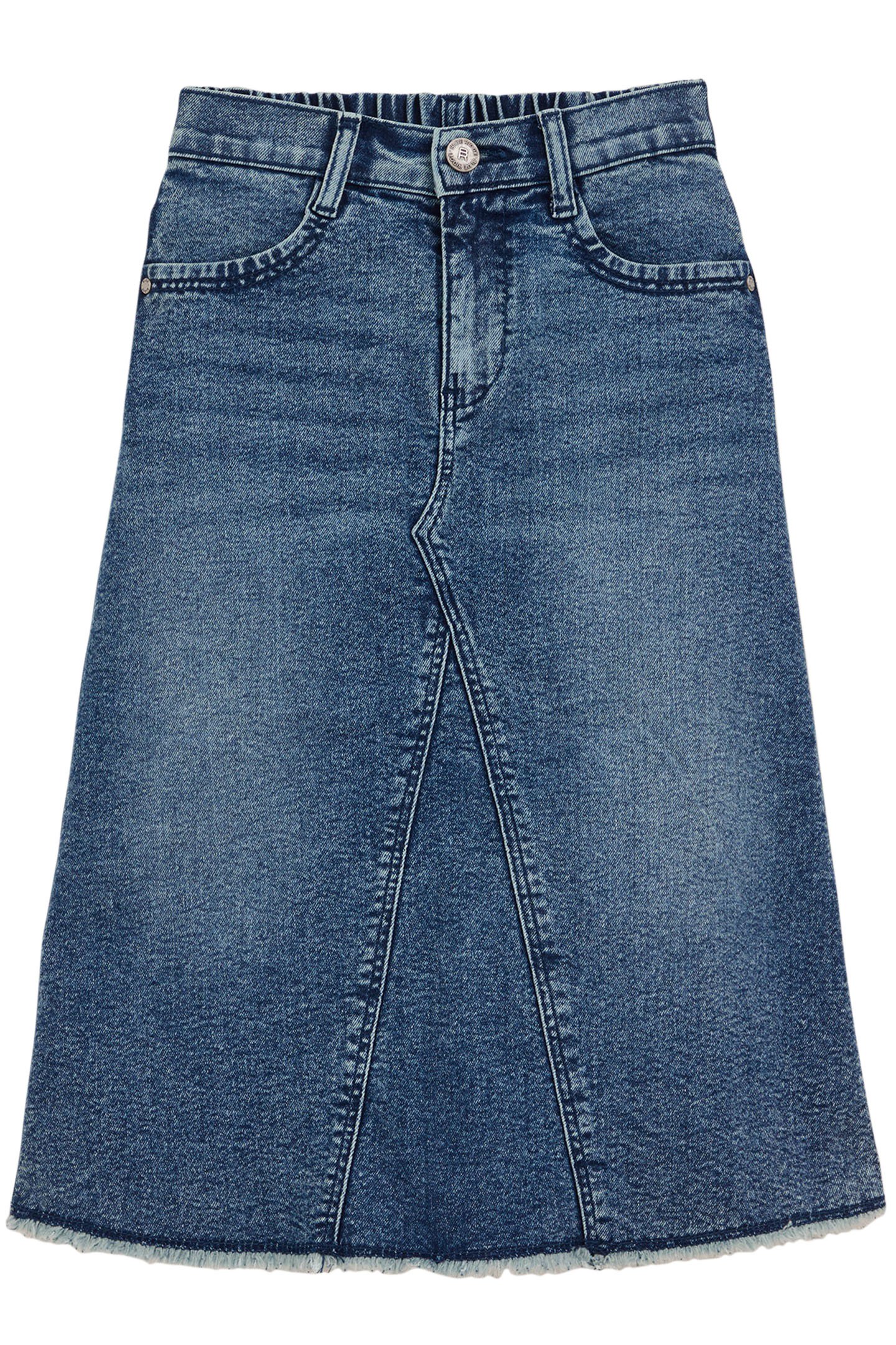 SKIRT MEDIUM LENGTH DARK BLUE 3