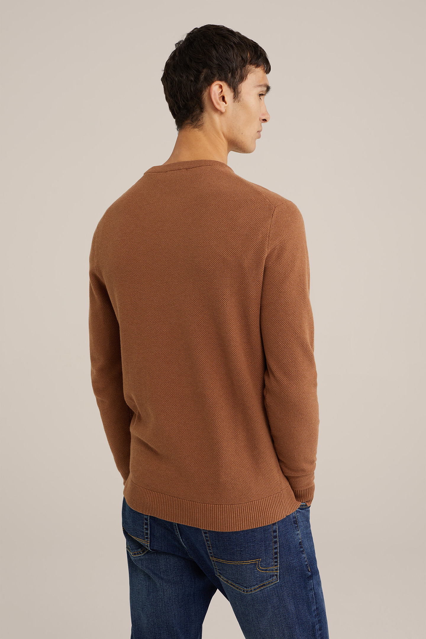 PULLOVER LIGHT BROWN 2