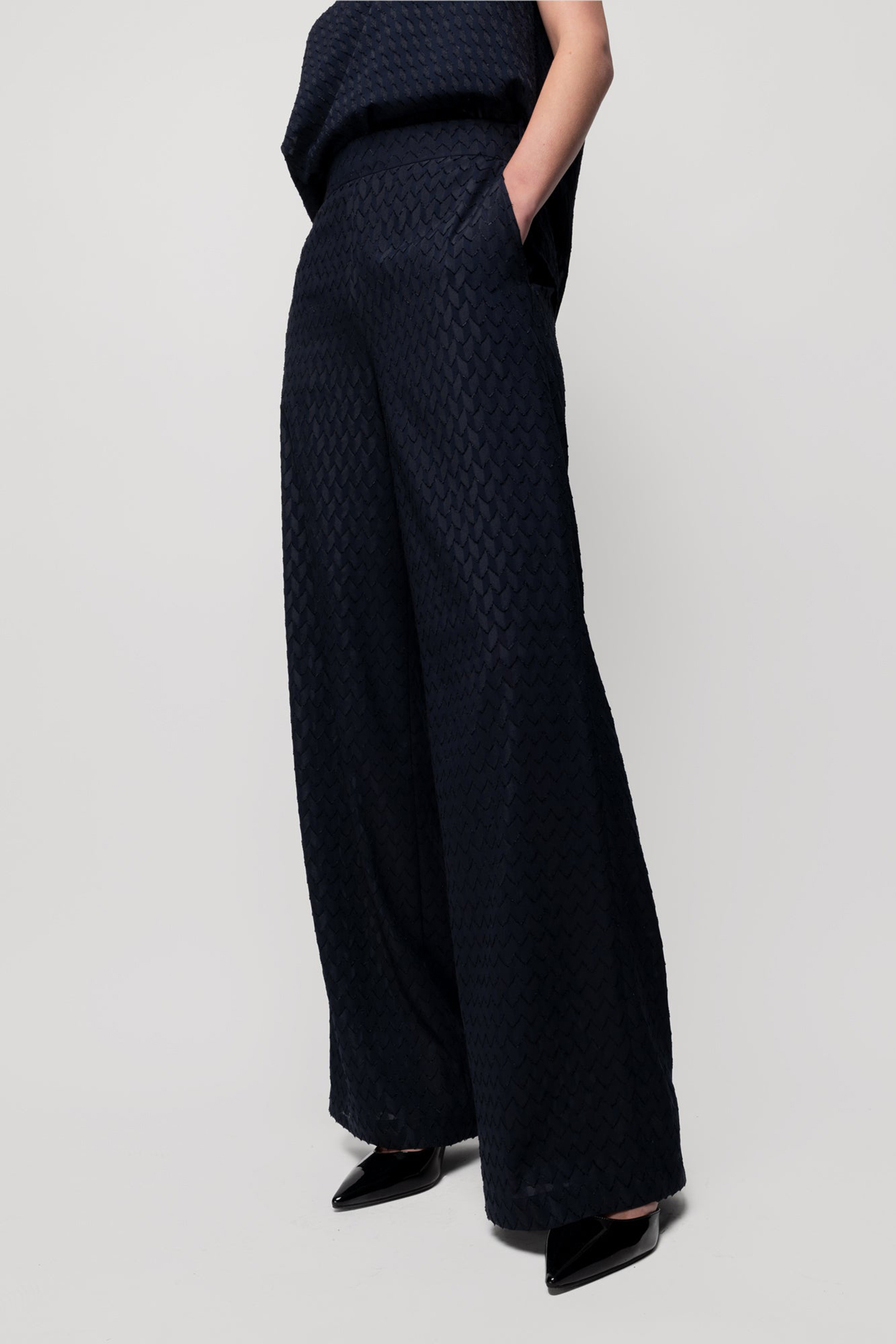 PANTS TEXTURE TUBE CLASSIC NAVY 1