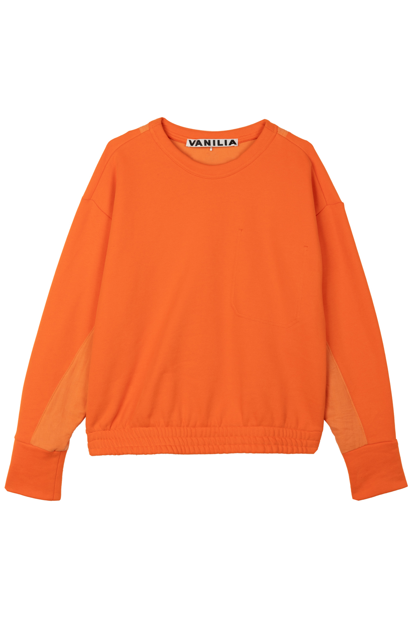 FLAT UTILITY SWEATER KOI ORANGE 3