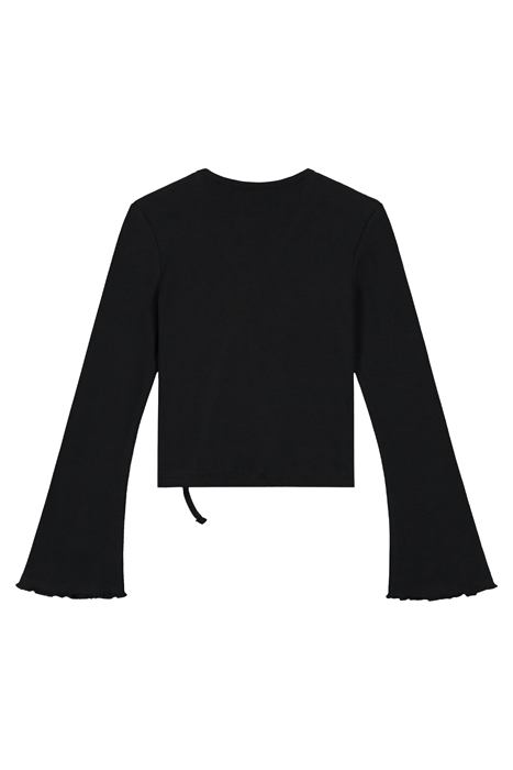 LETTUCE V-NECK BLACK 2