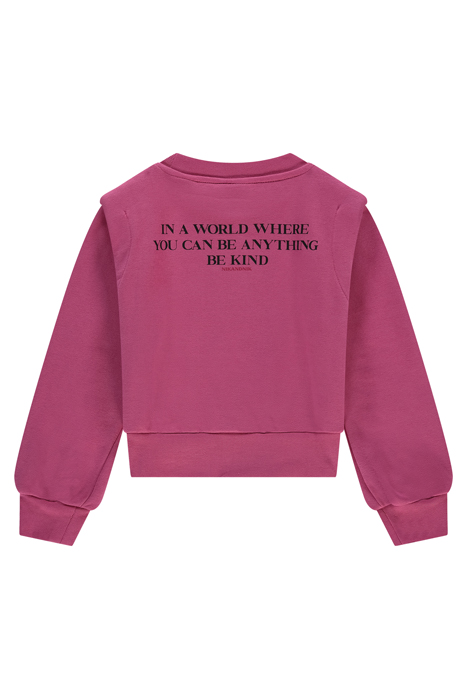 JAMIE SHOULDER SWEATER POWDER 2