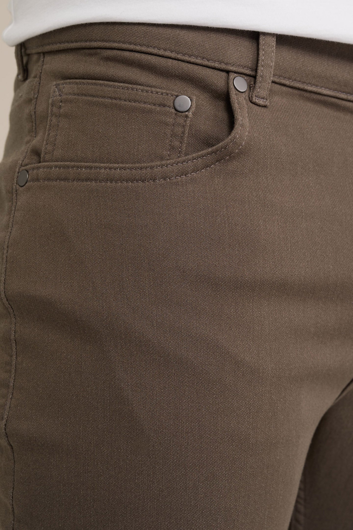 5-POCKET MID WAIST CROCODILE 5