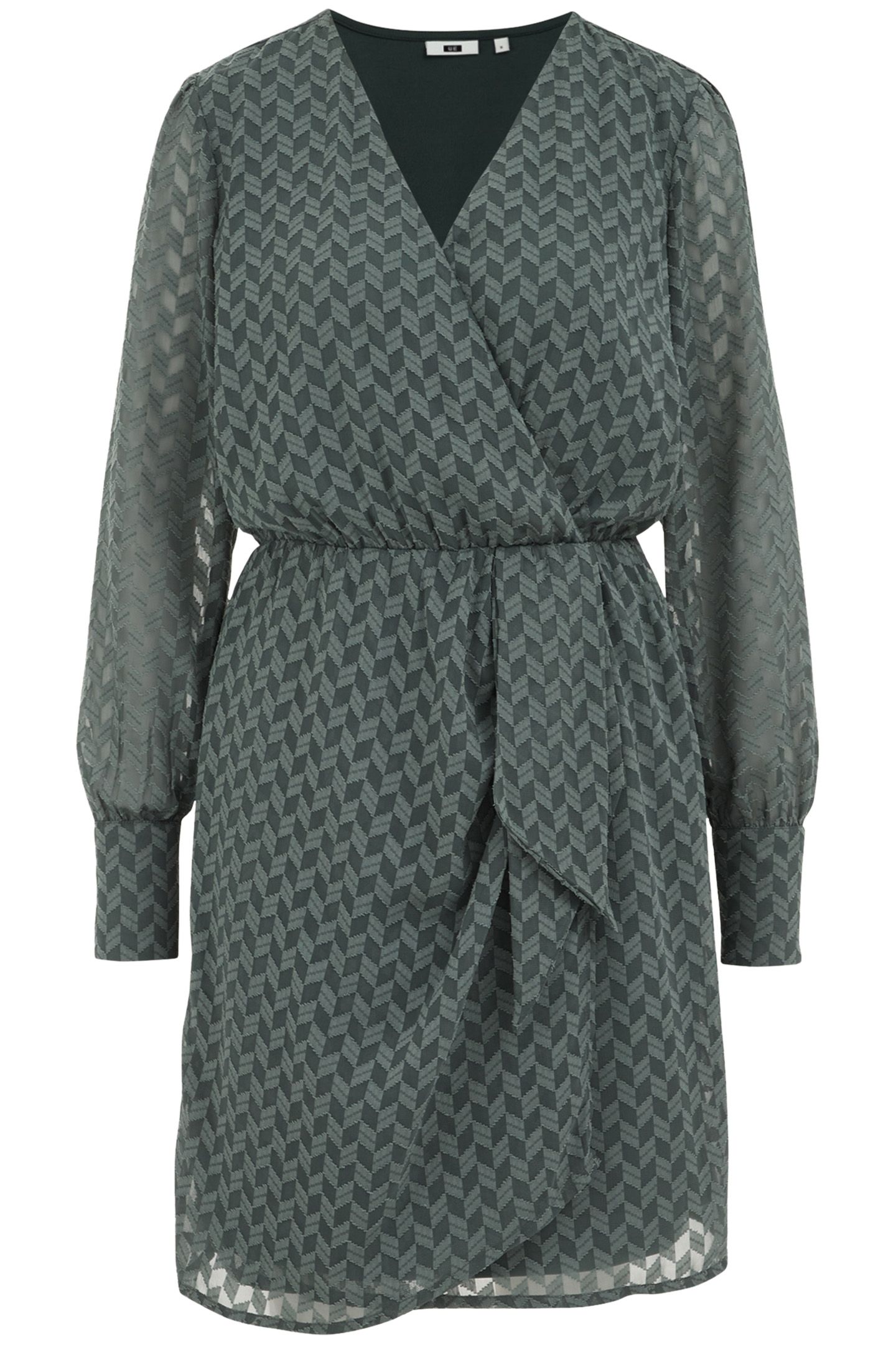 DRESS SHORT GREYISH GREEN 4