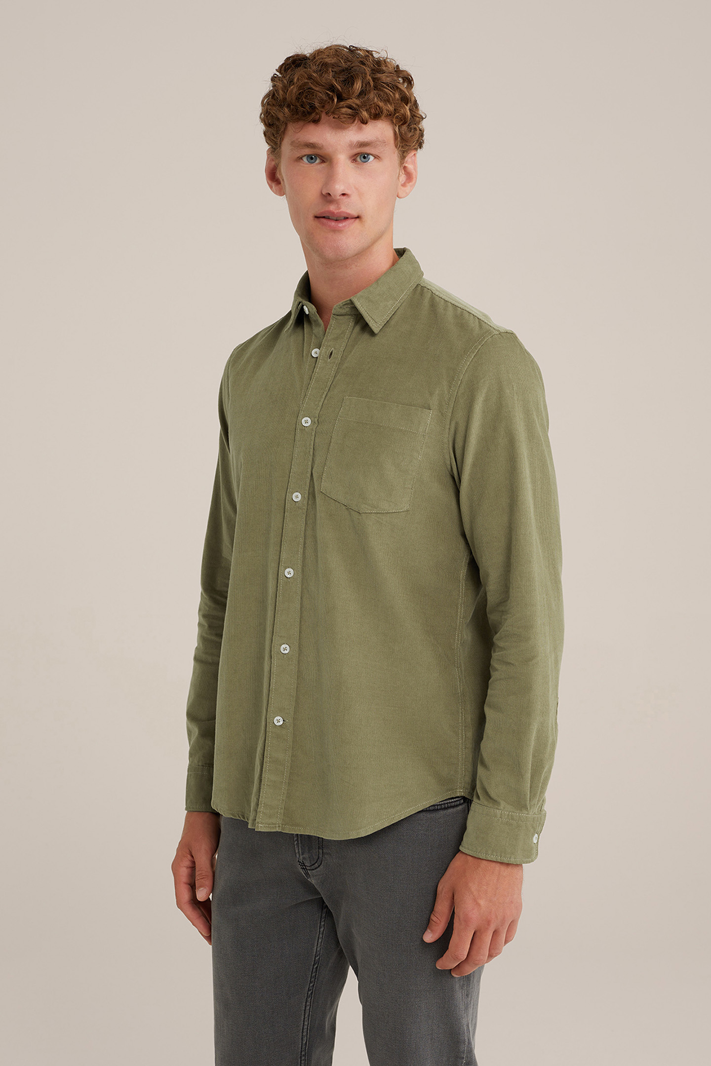 SHIRT OLIVE GREEN 1