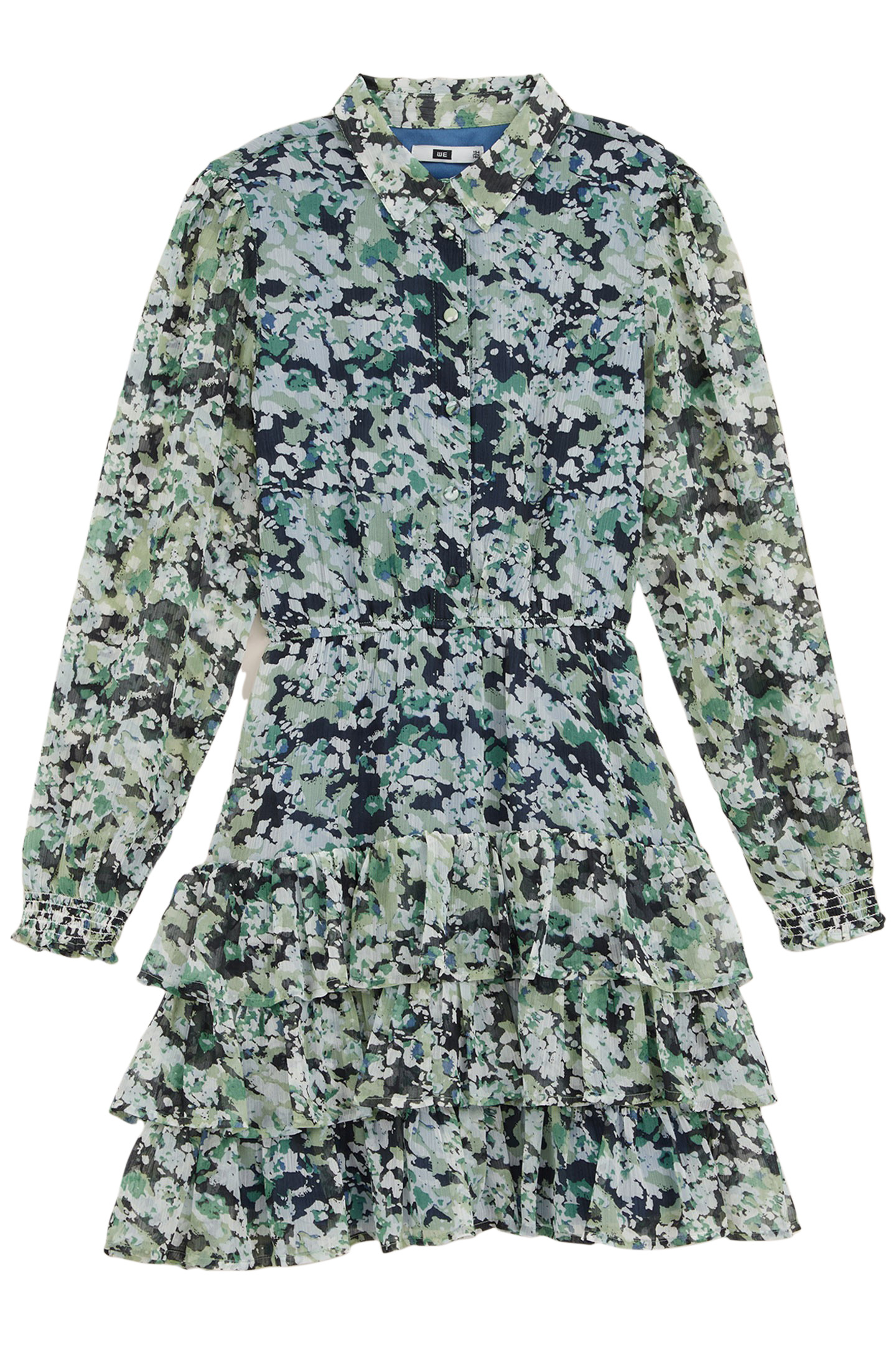 DRESS MID LENGTH LIGHT GREEN 3