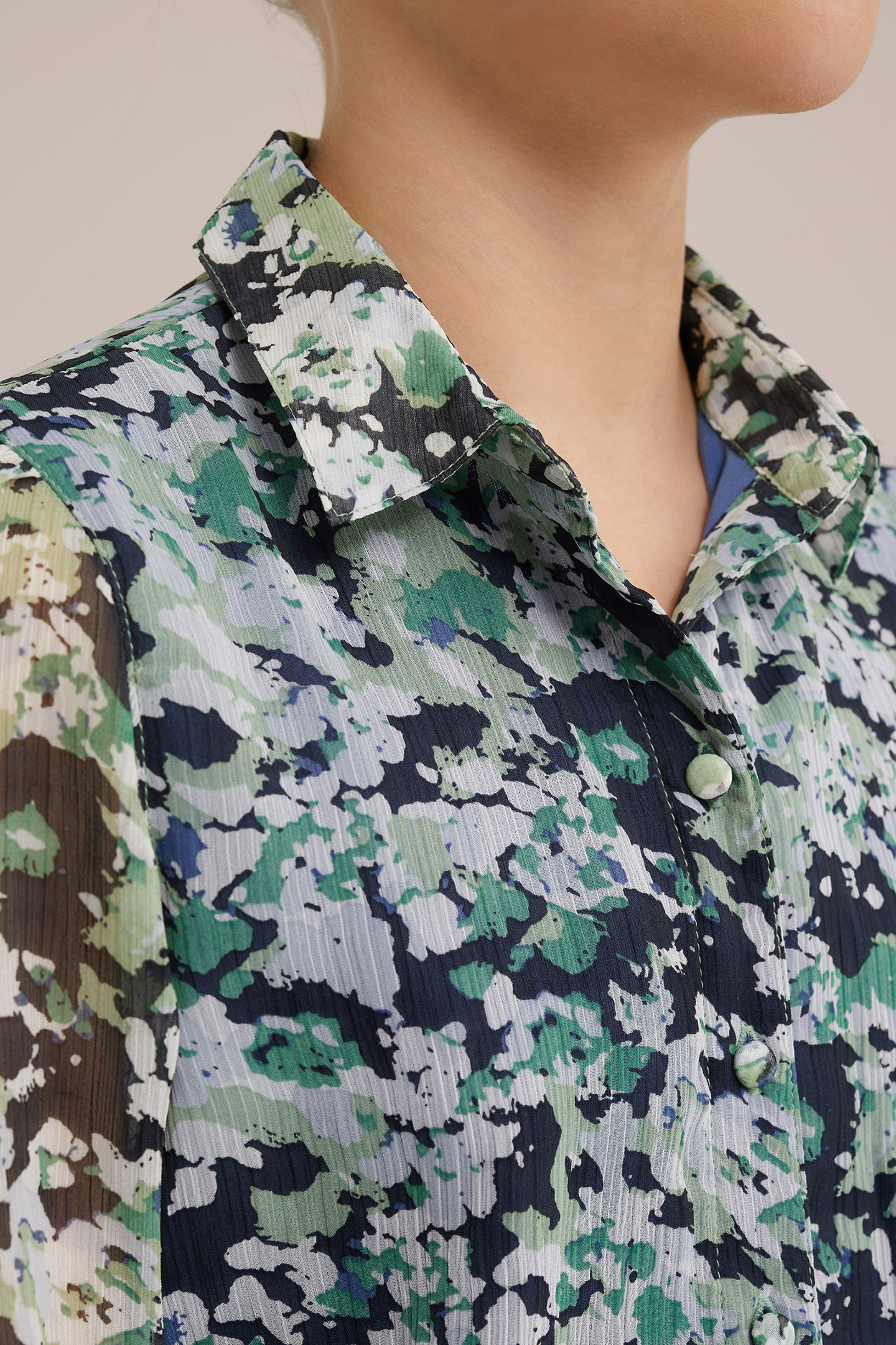 DRESS MID LENGTH LIGHT GREEN 5