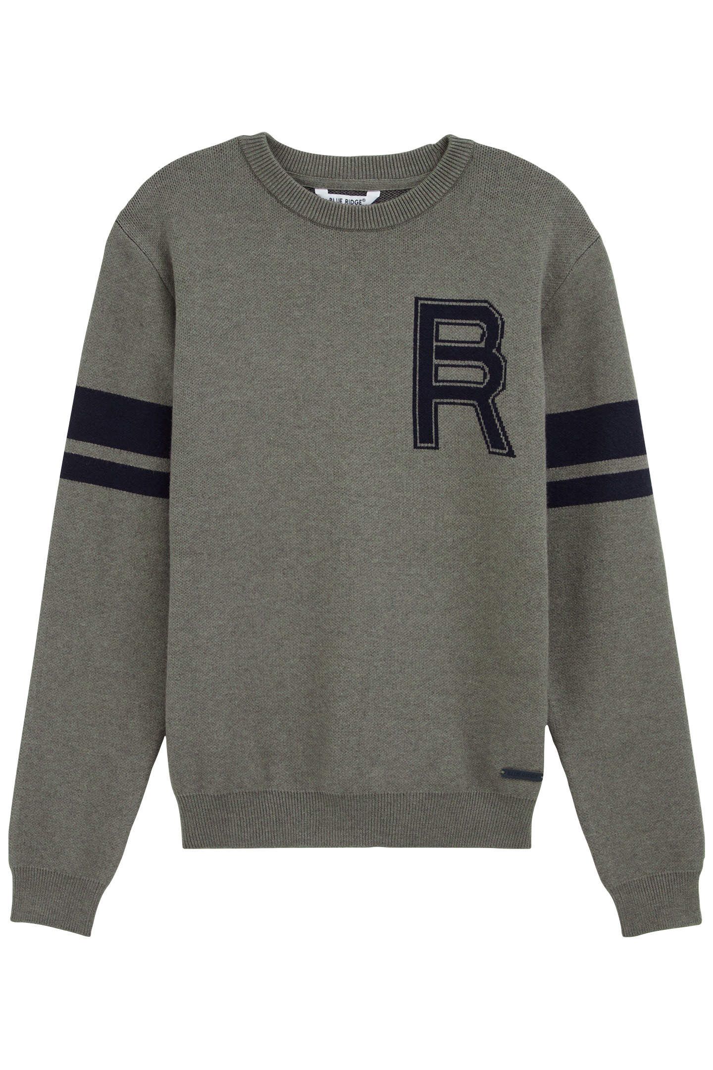 KNITTED PULLOVER DARK GREEN 3