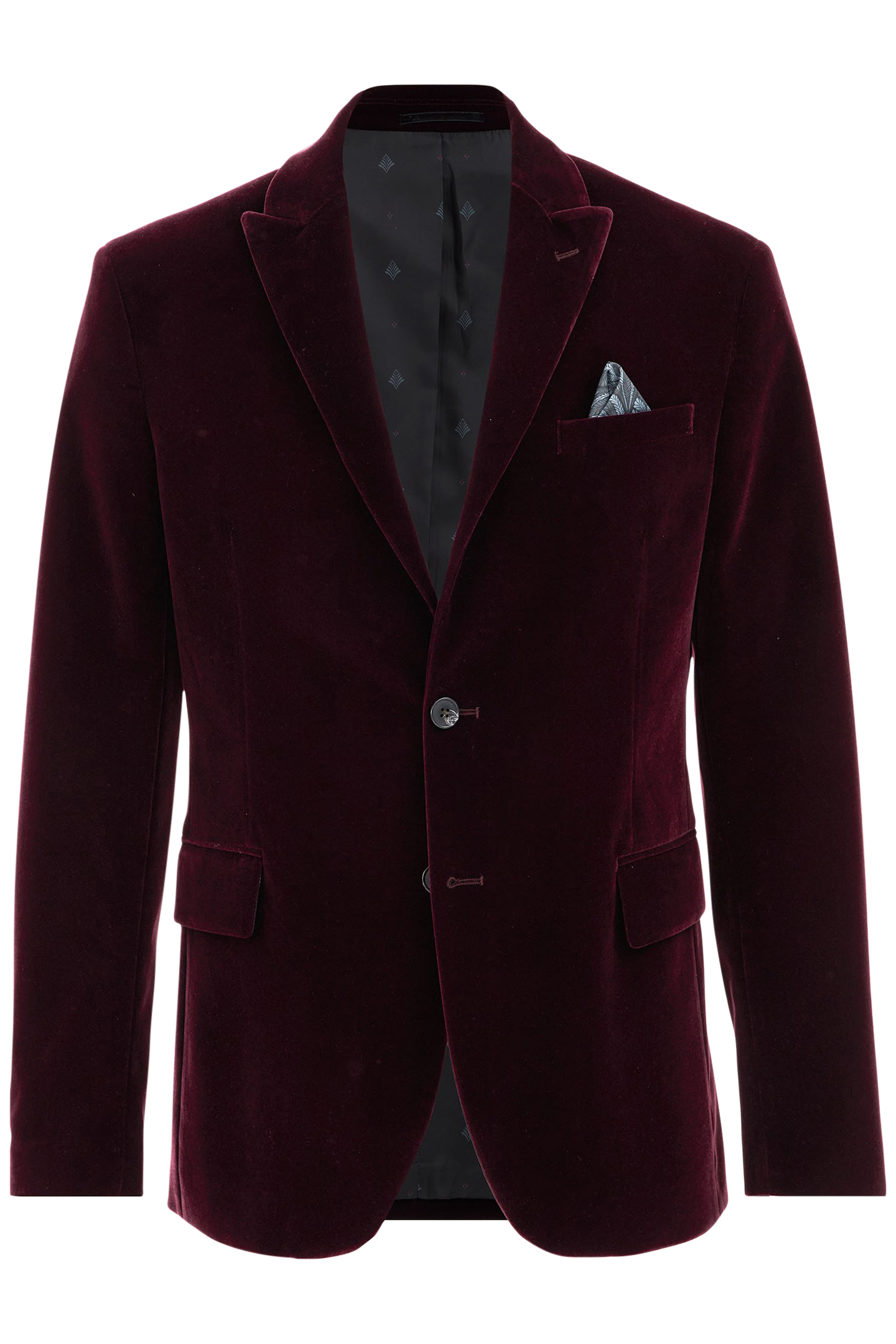 BLAZER BURGUNDY RED 4