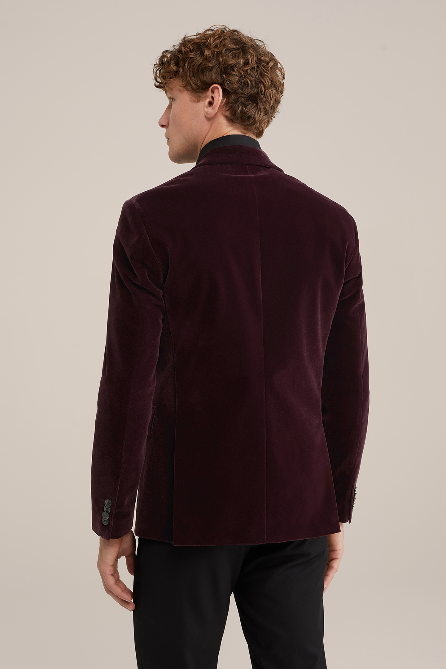 BLAZER BURGUNDY RED 2