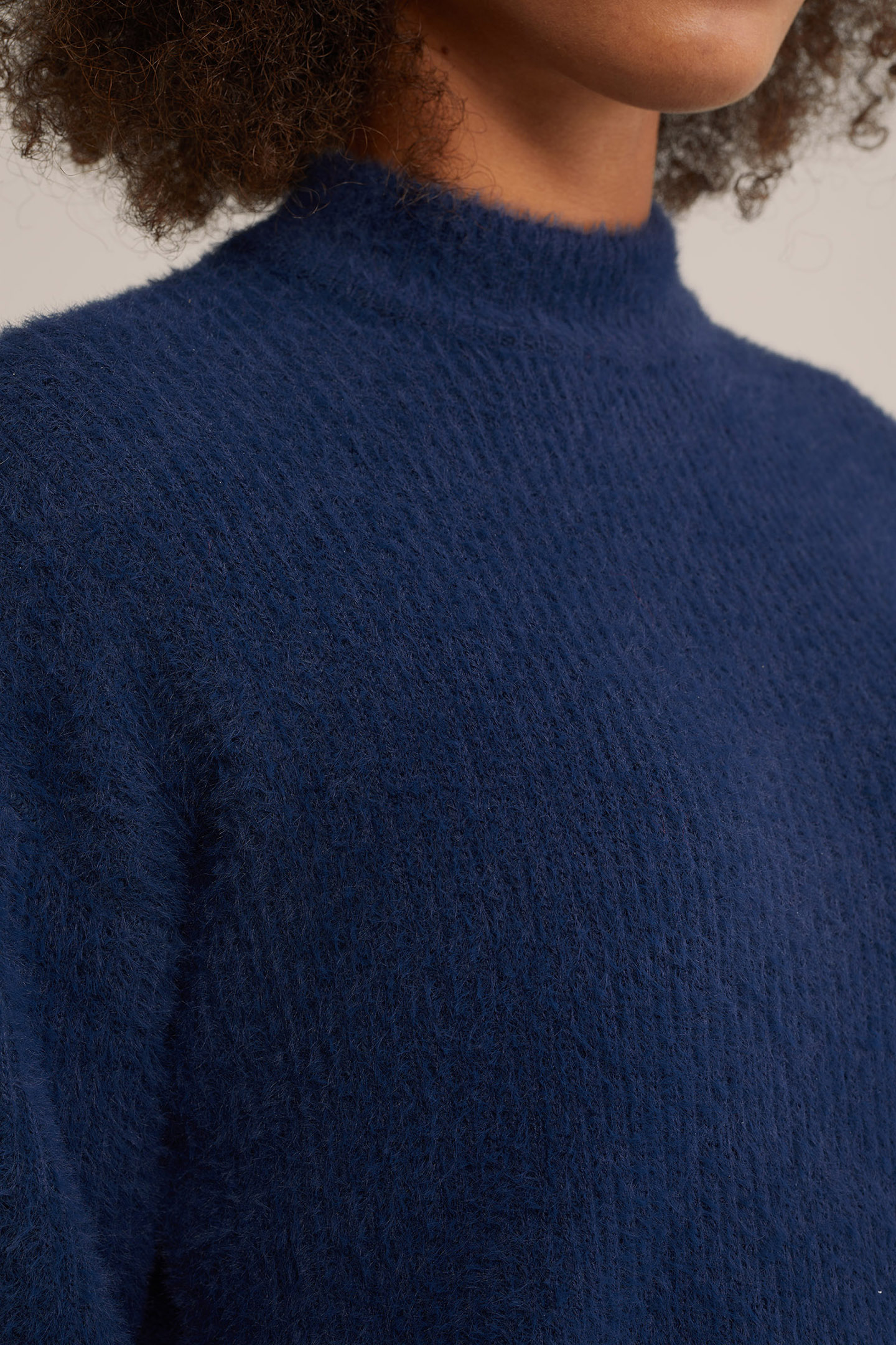 KNITTED PULLOVER BLUE 6