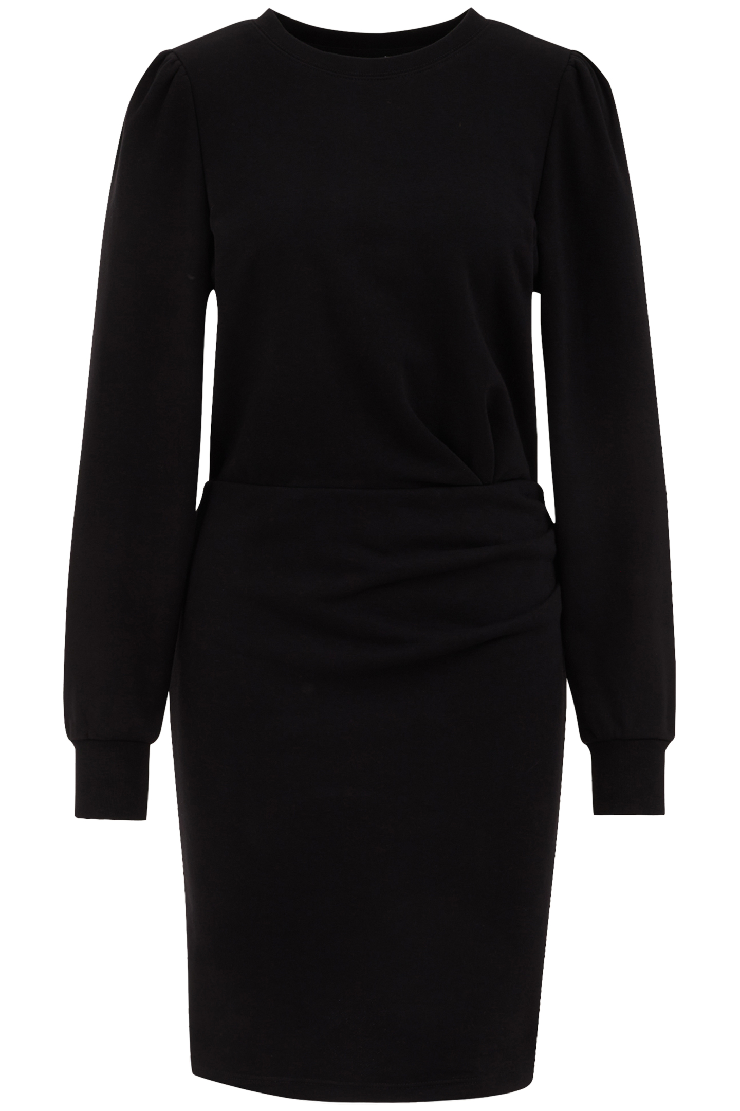 DRESS MID LENGTH BLACK 4