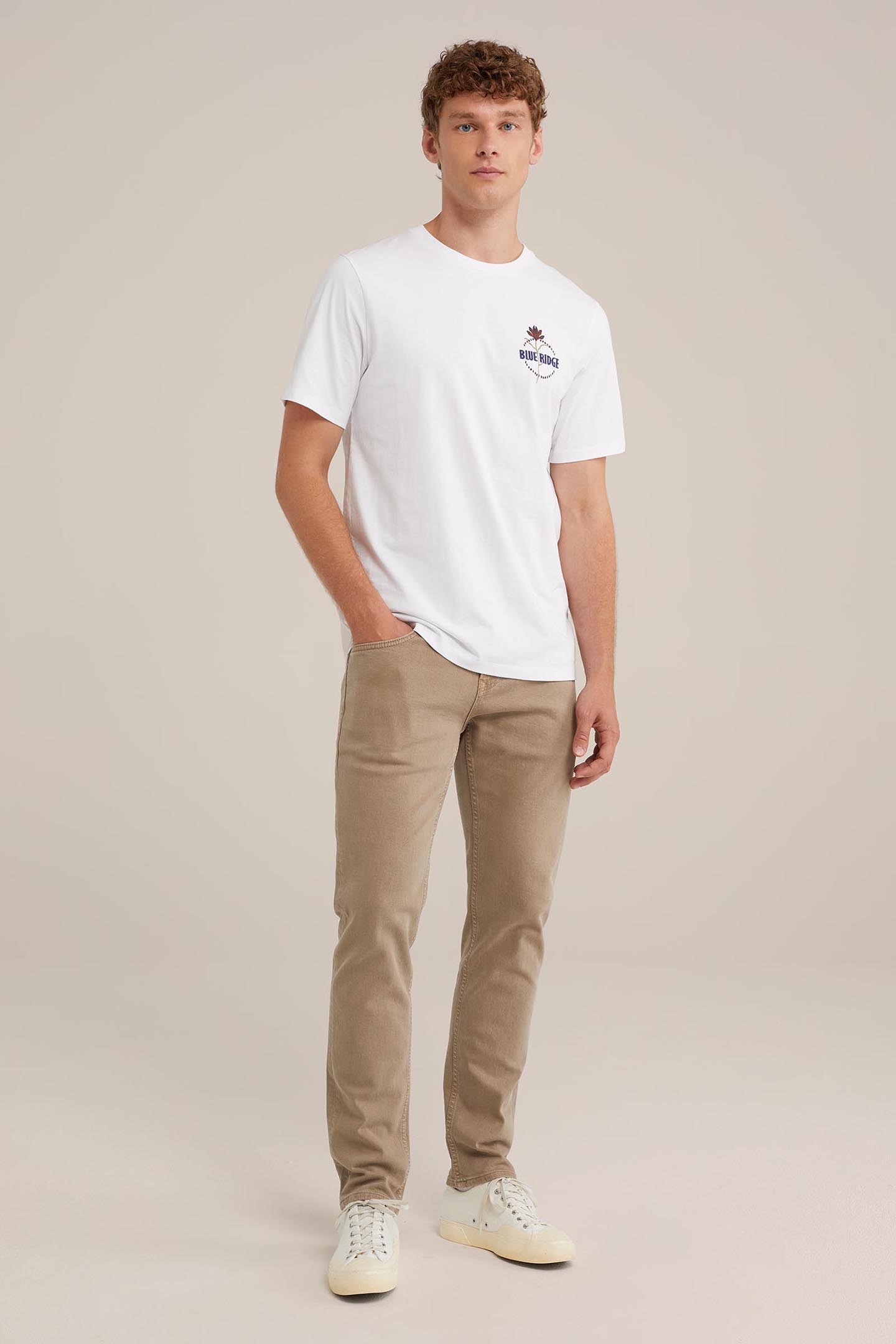 5-POCKET MID WAIST KHAKI 3