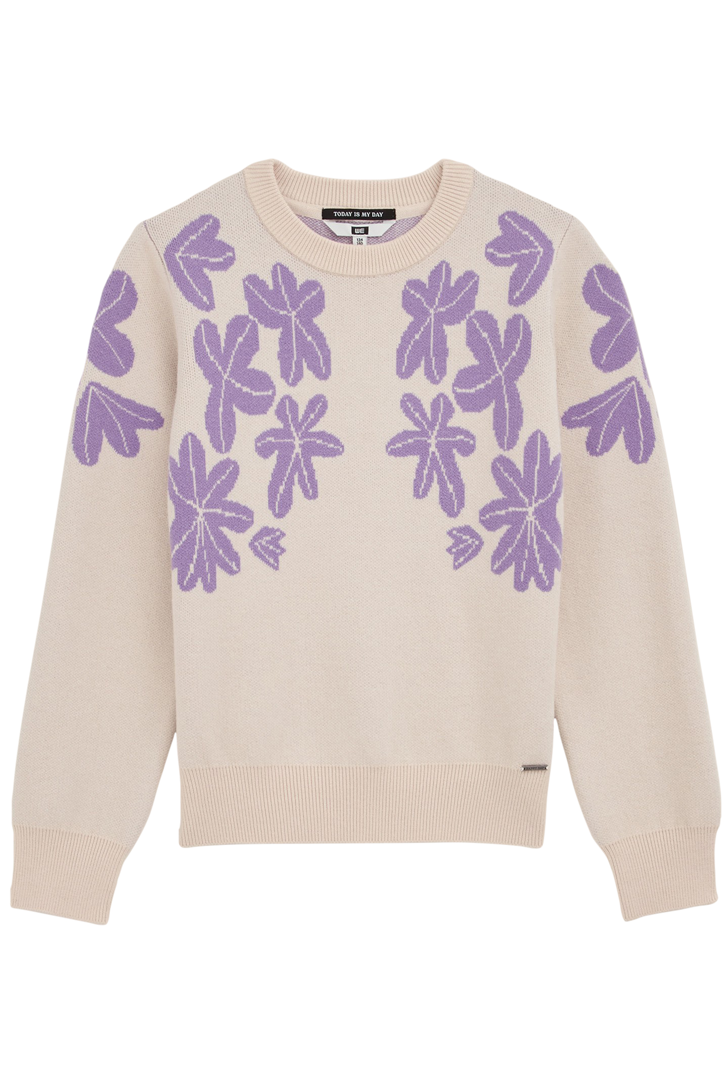 KNITTED PULLOVER WHITE 3