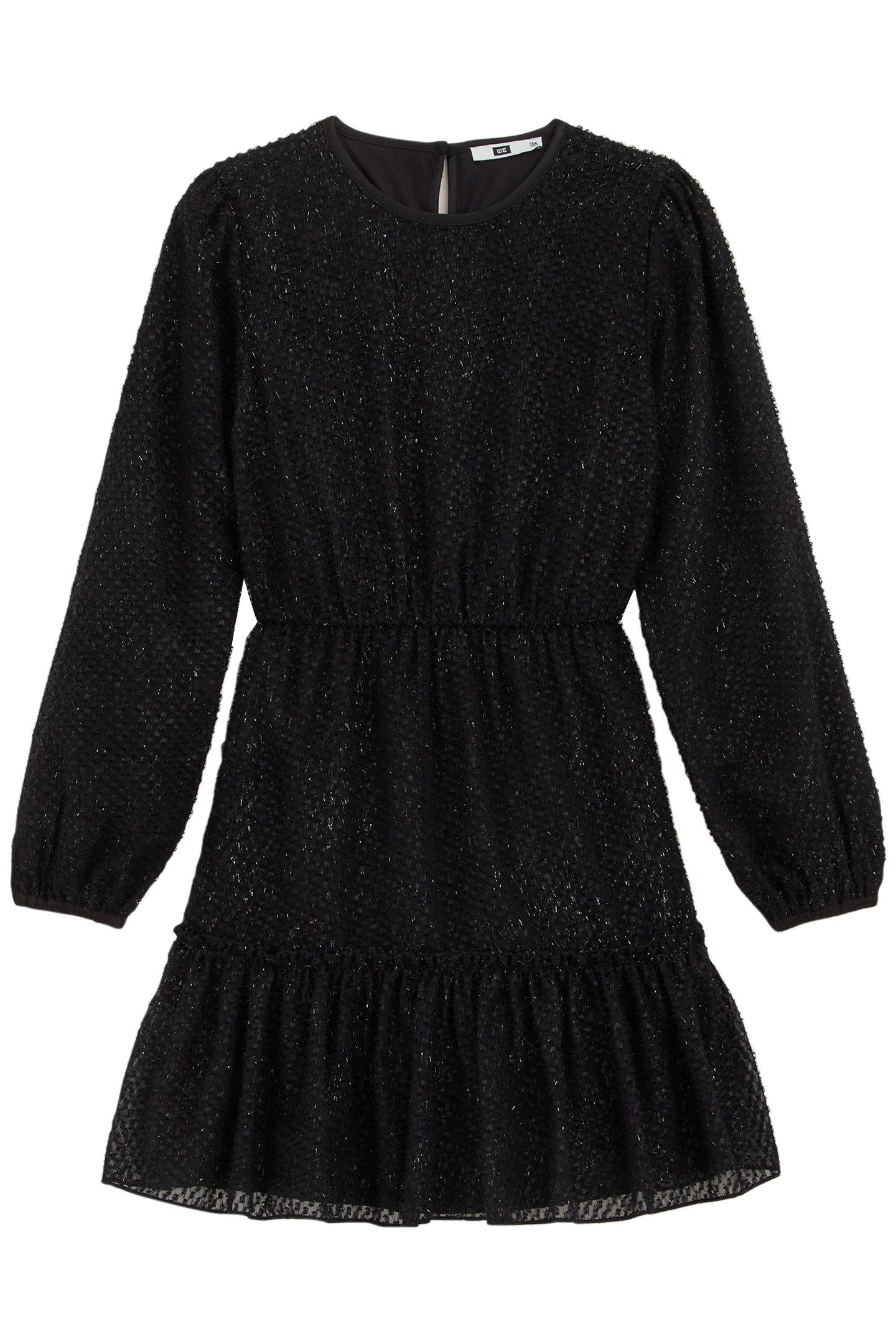 DRESS MID LENGTH BLACK 3