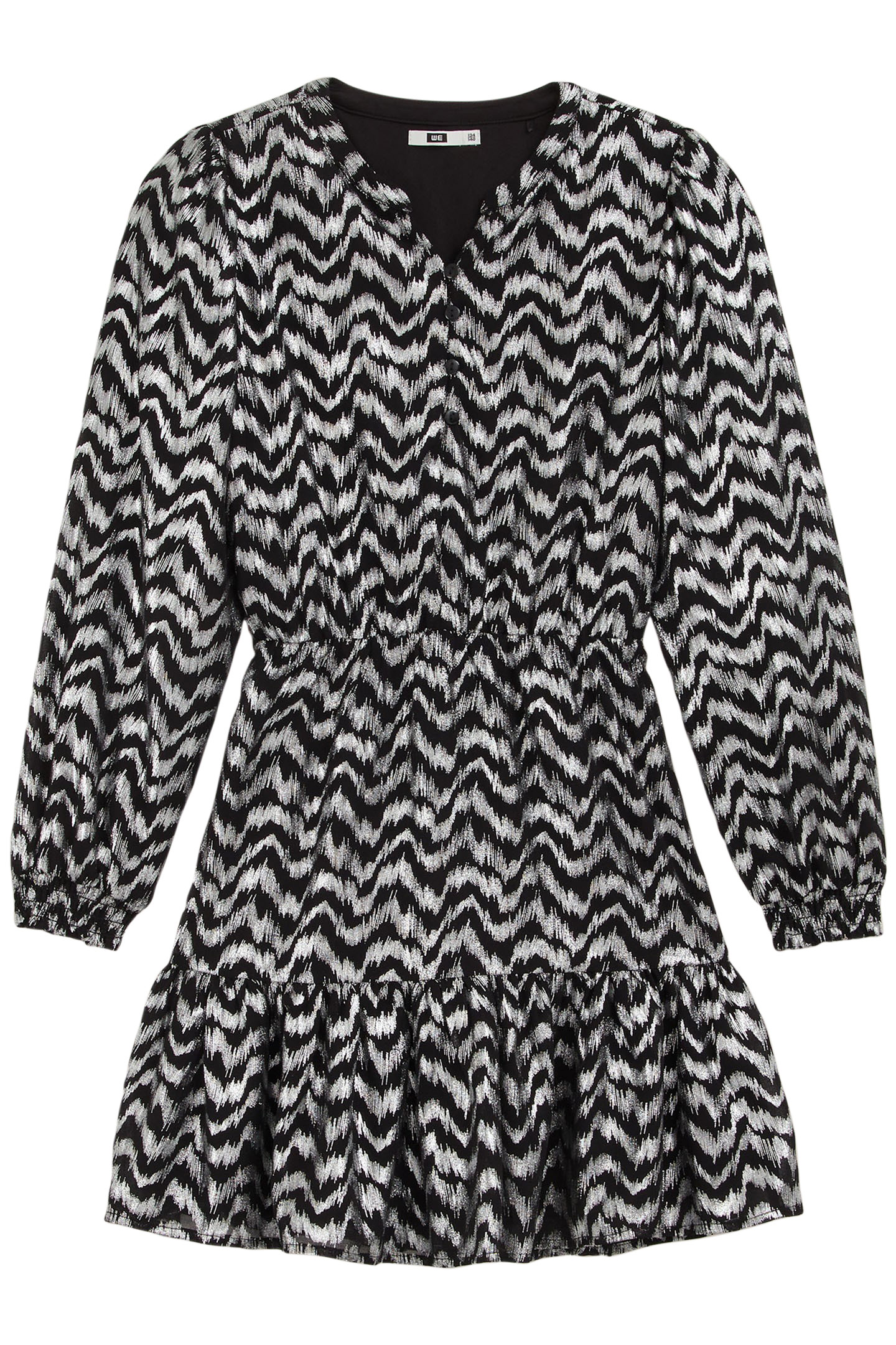 DRESS MID LENGTH SILVER 3