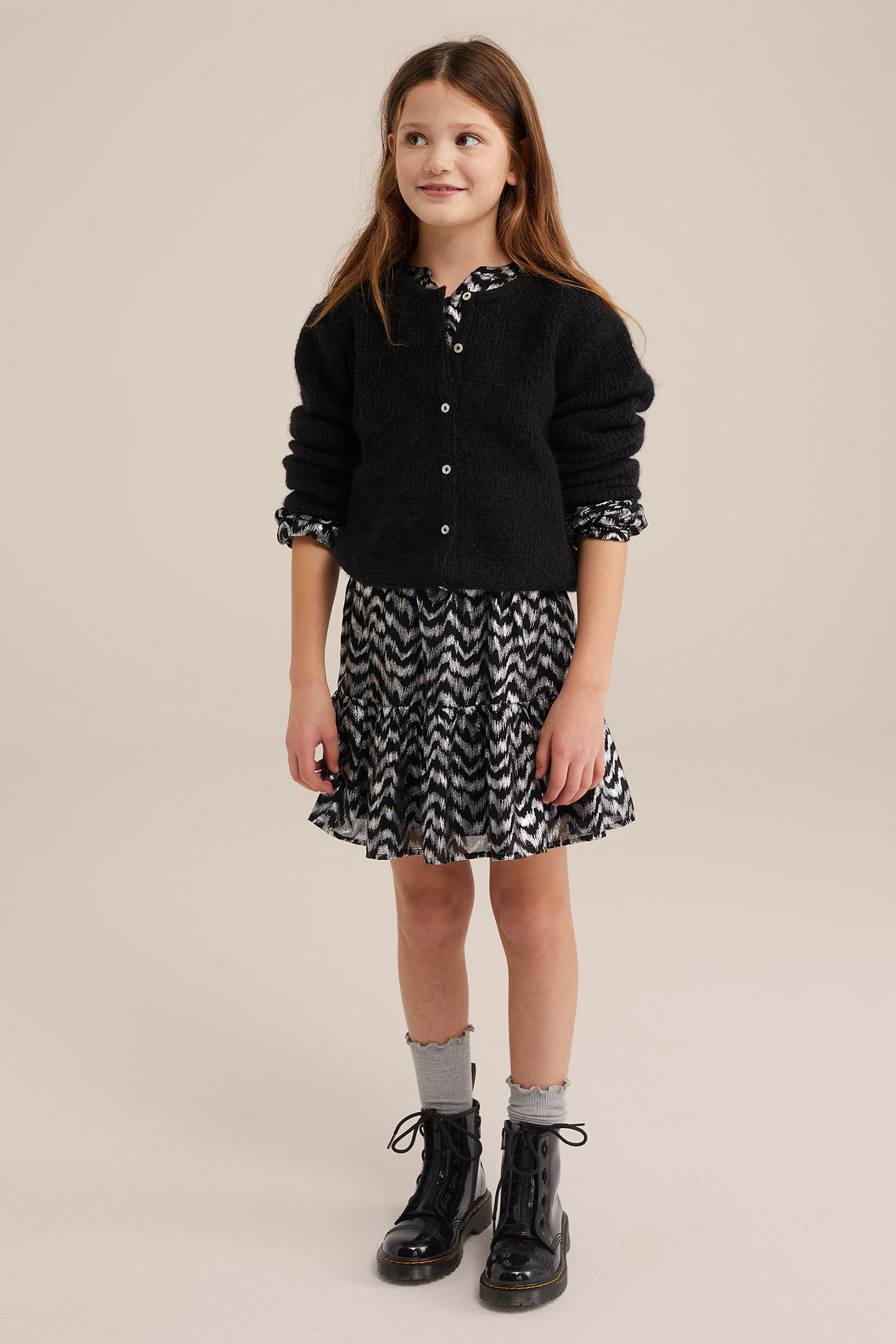 DRESS MID LENGTH SILVER 7