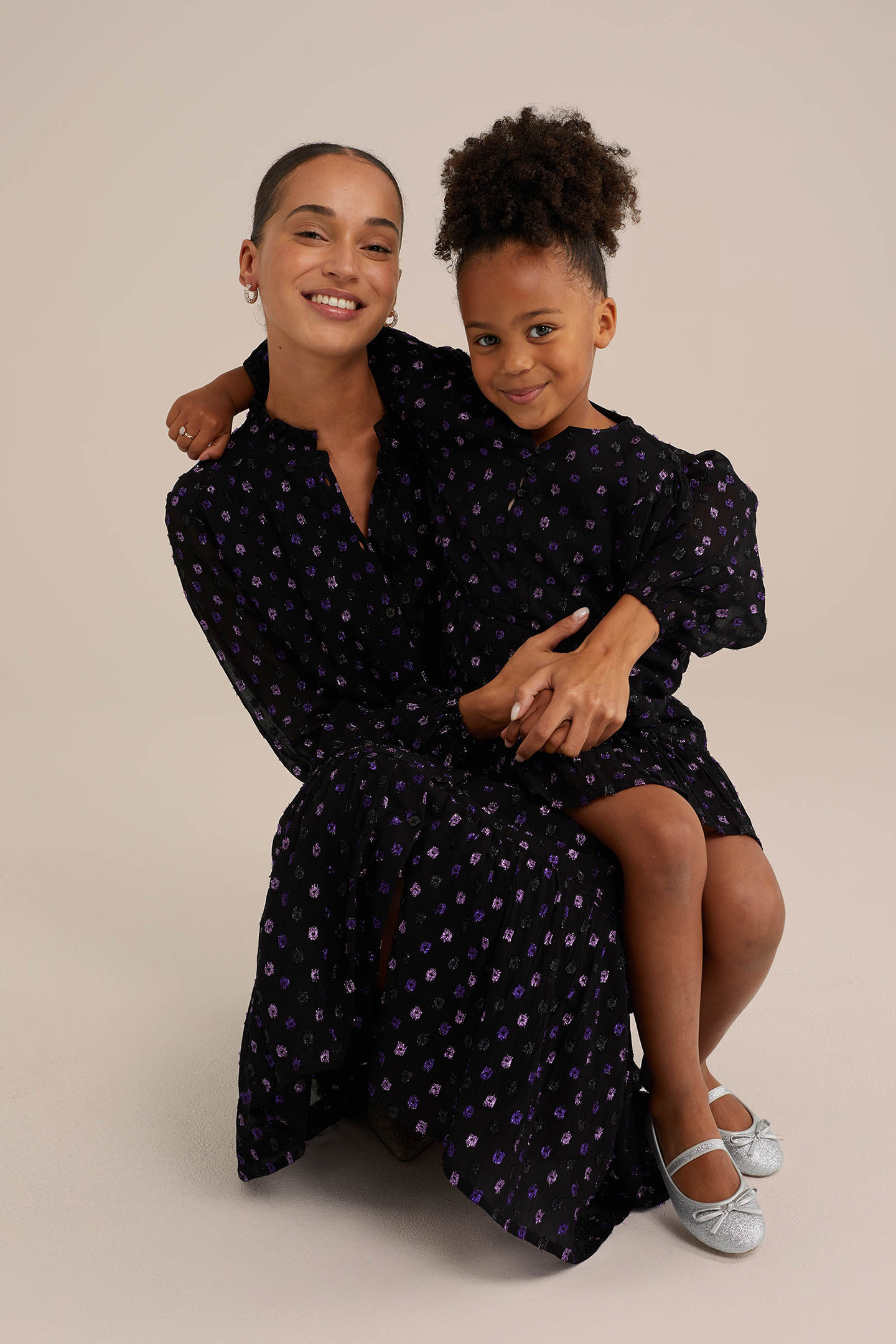 DRESS MID LENGTH BLACK 5