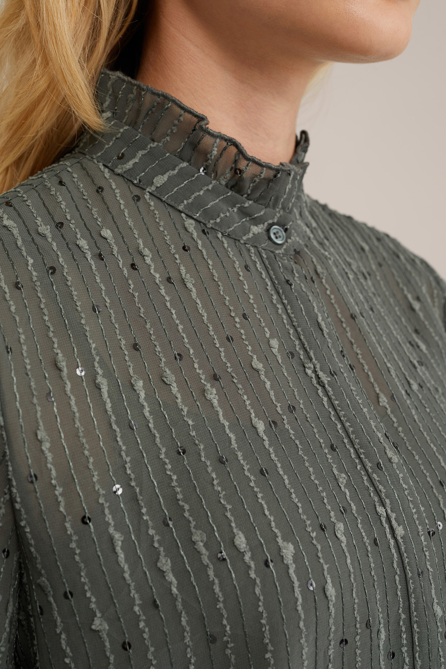 BLOUSE OLIVE GREEN 5