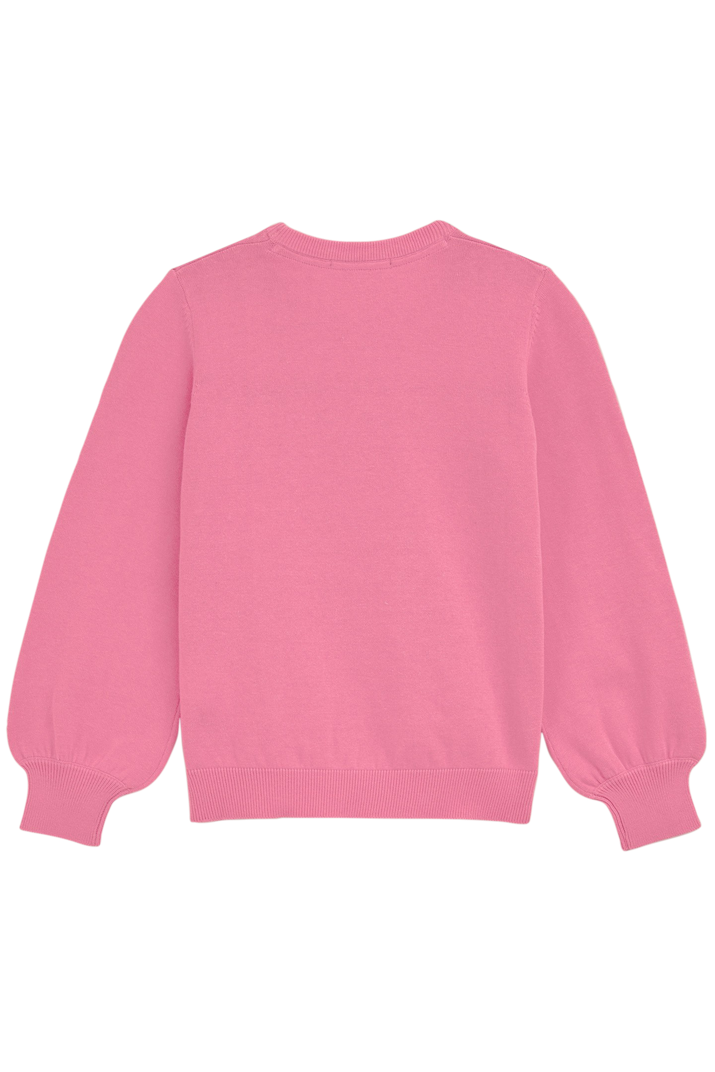 KNITTED PULLOVER BRIGHT PINK 4