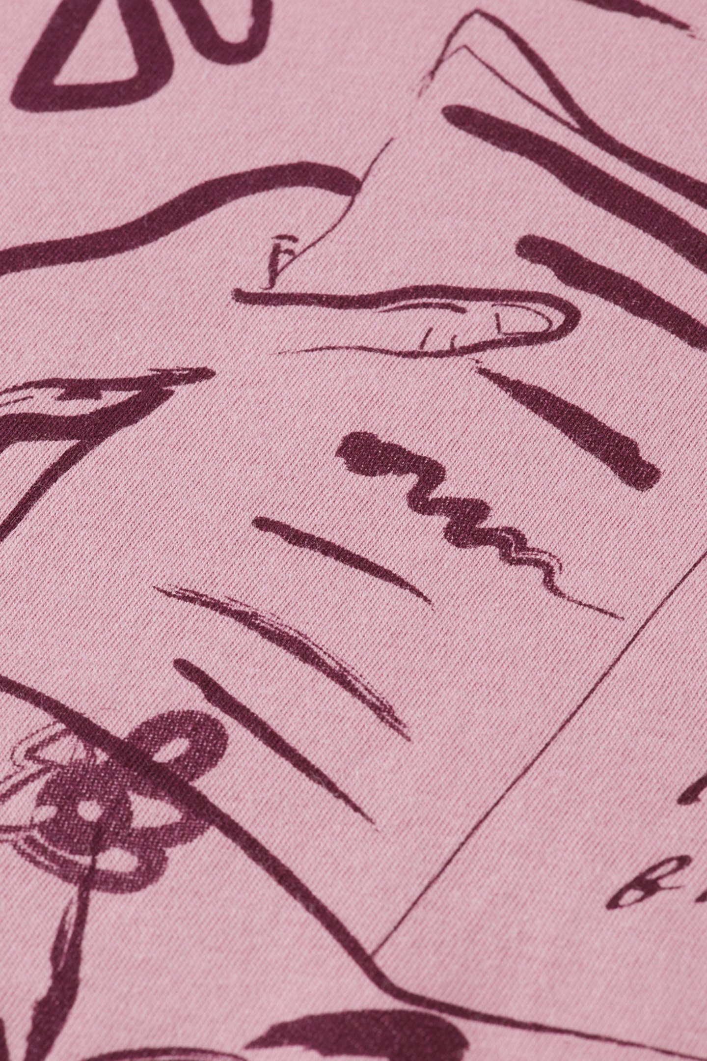 CHEST ARTWORK RELAXED FIT T-SHIRT CADILLAC PINK 7