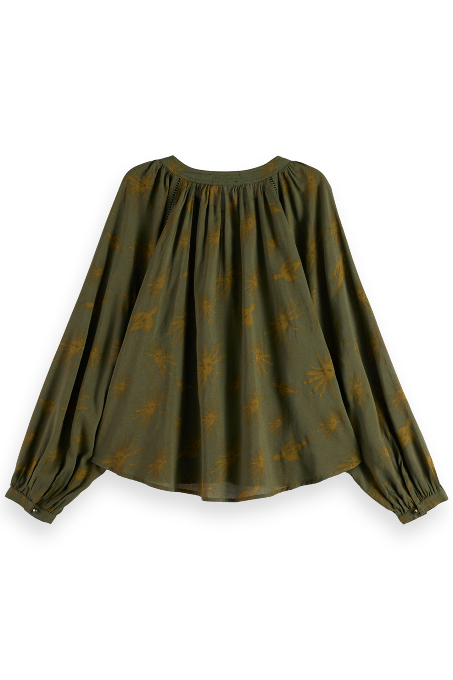 PRINTED MODAL TOP MYSTIC SKY OLIVE 5