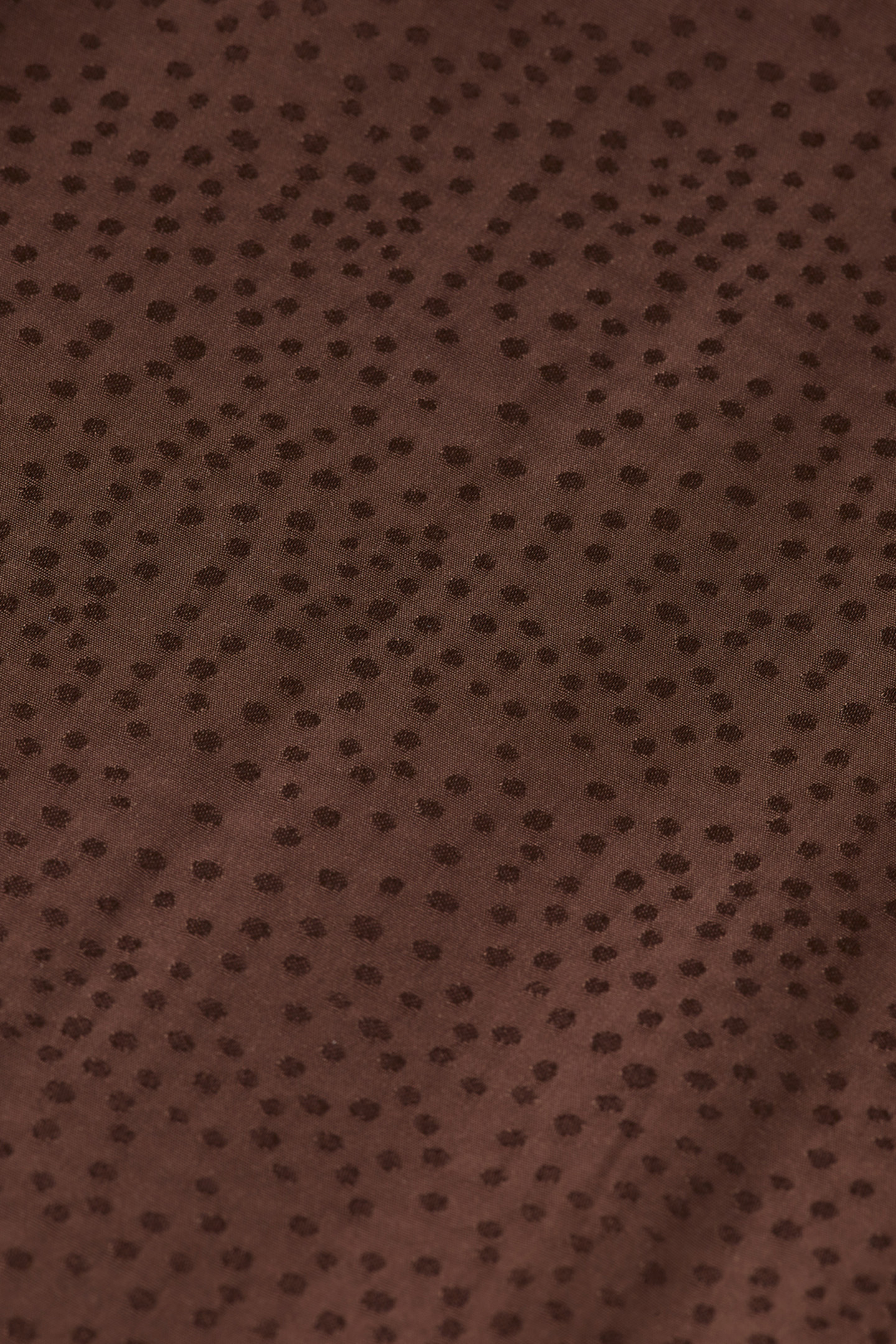 VISCOSE JACQUARD MIDI WRAP DRESS COFFEE 3