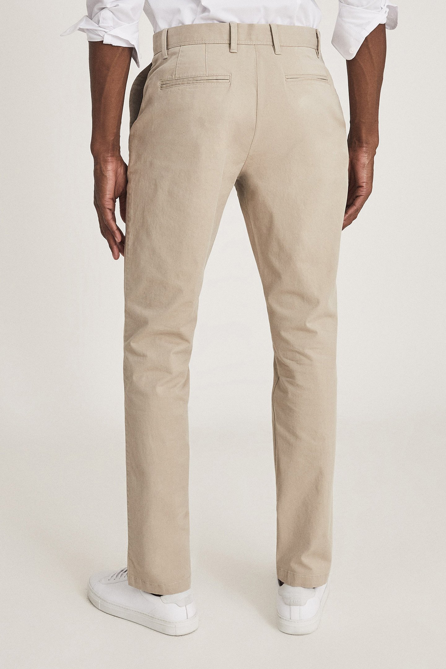 PITCH-WASHED SLIM FIT CHI STONE 2