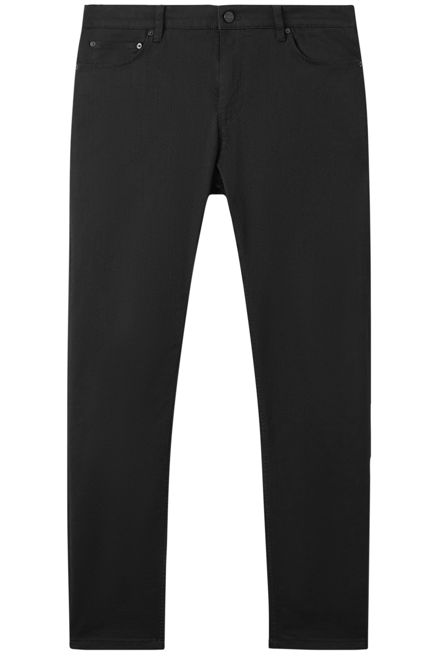 JET-STAY BLACK SLIM JEANS BLACK 4