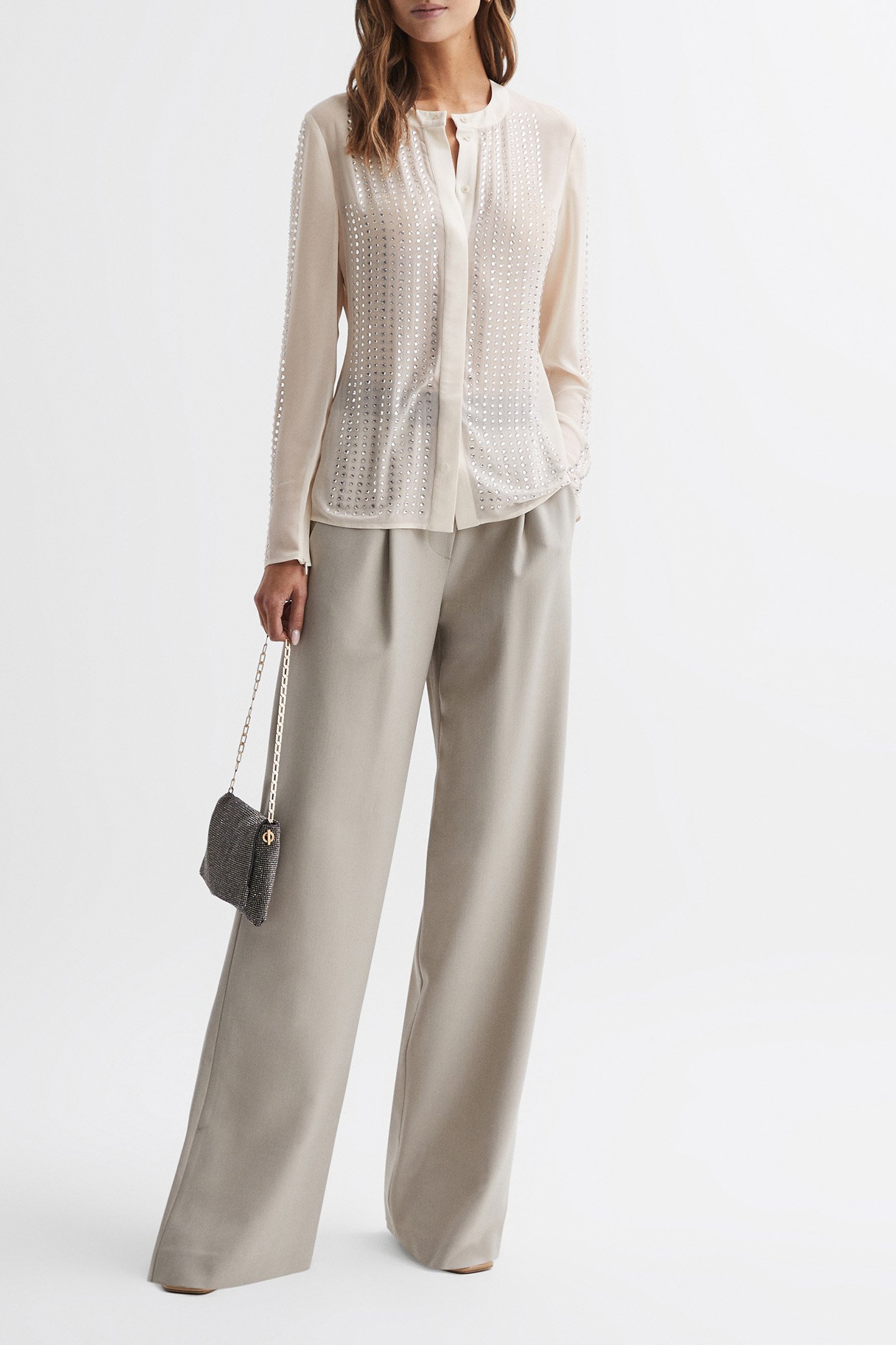 ROBYN-EMBELLISHED BLOUSE CREAM 3