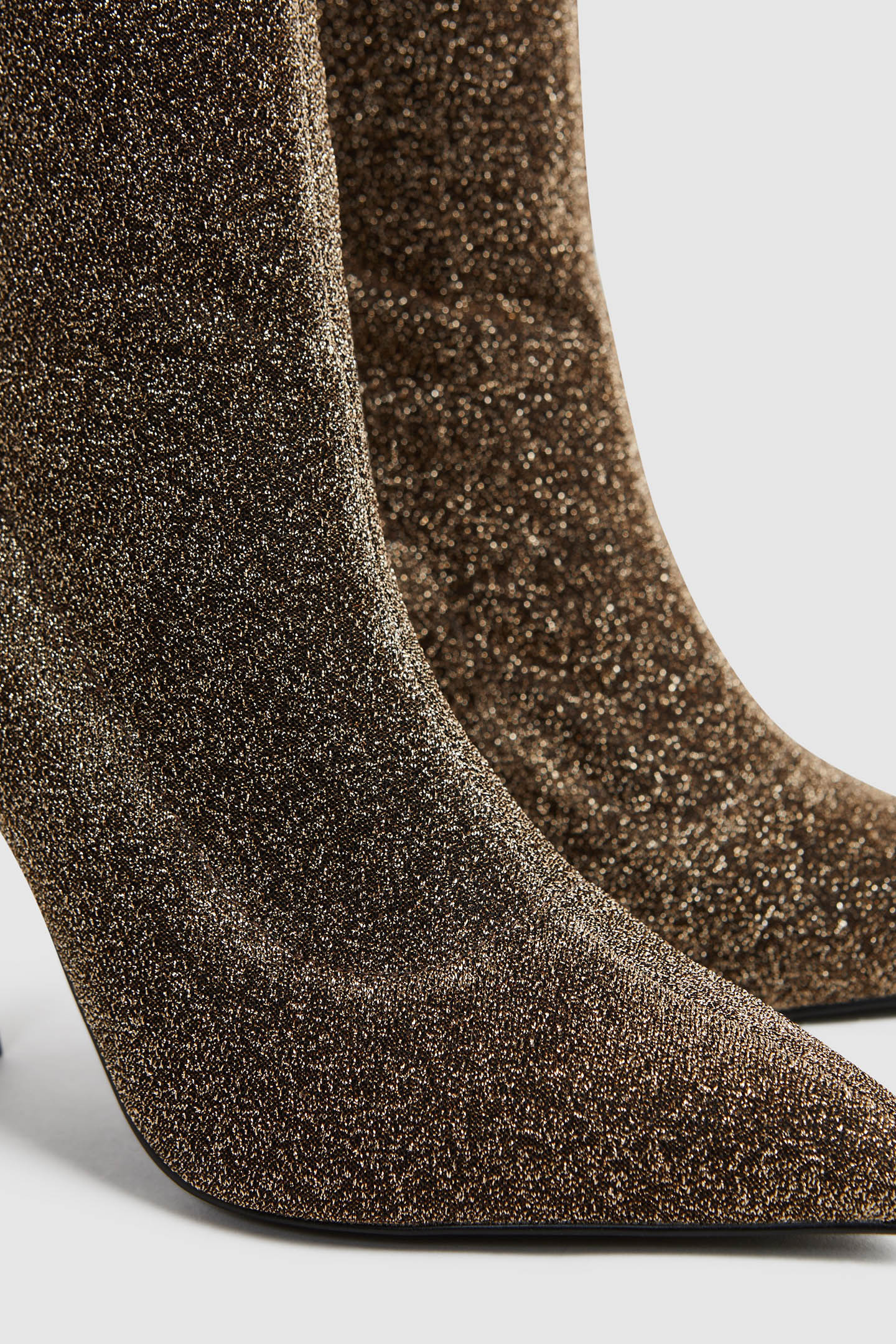 HEELED ANKLE BOOT BRONZE 5