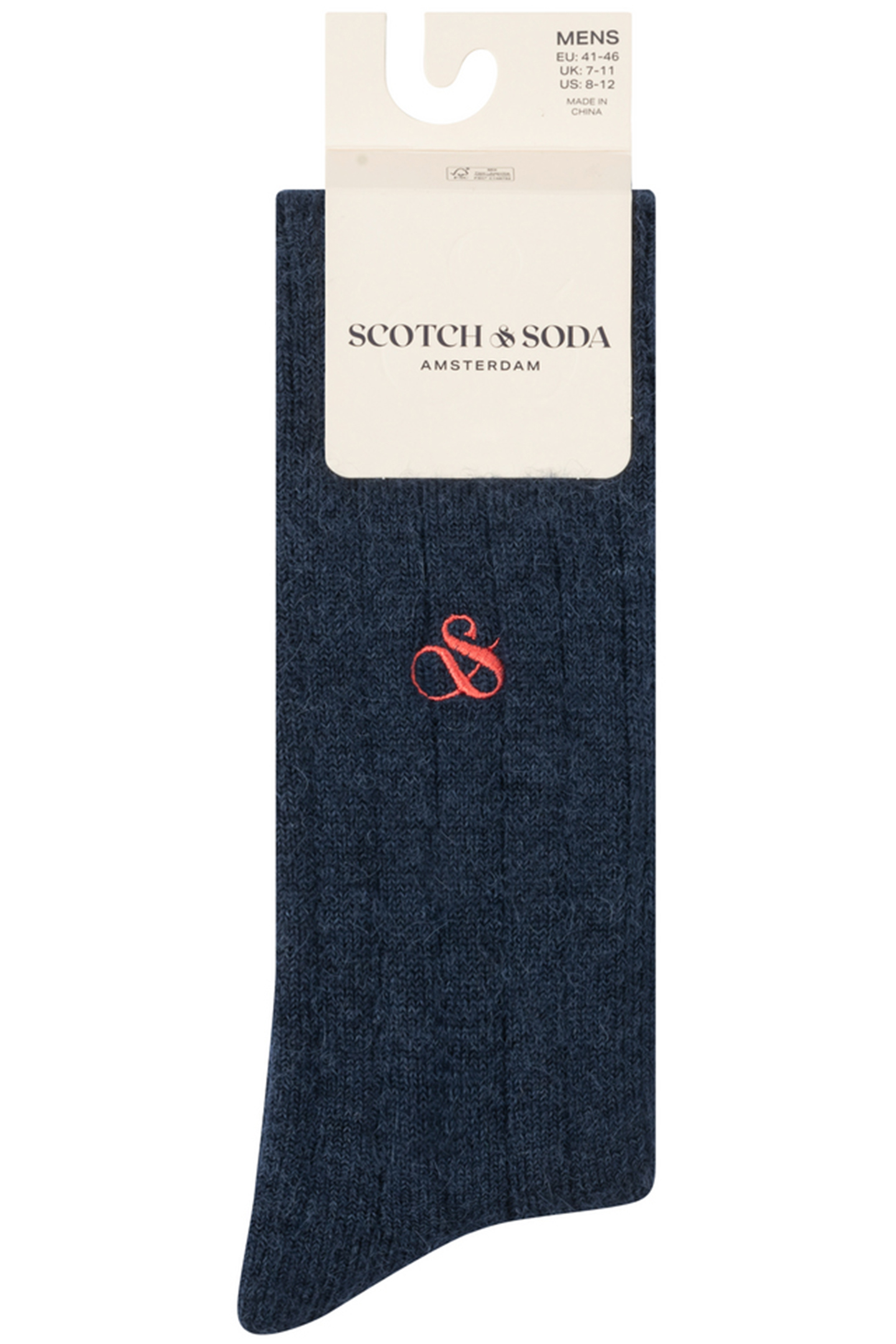 1PK MENS NON TERRY CREW NAVY 2