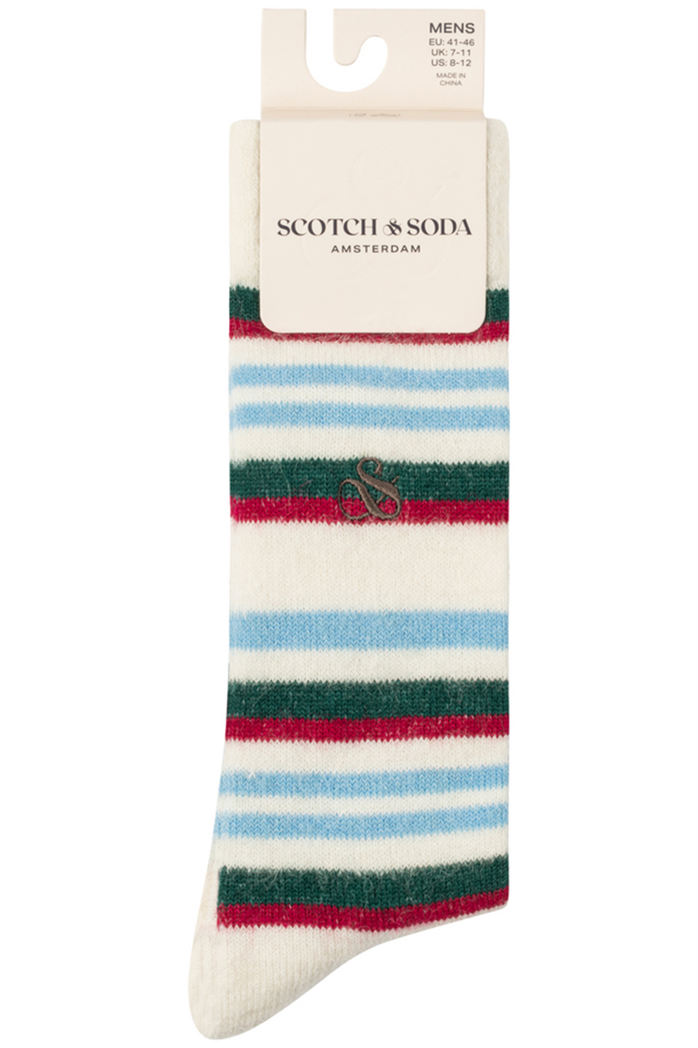 1PK MENS NON TERRY CREW IVORY 2