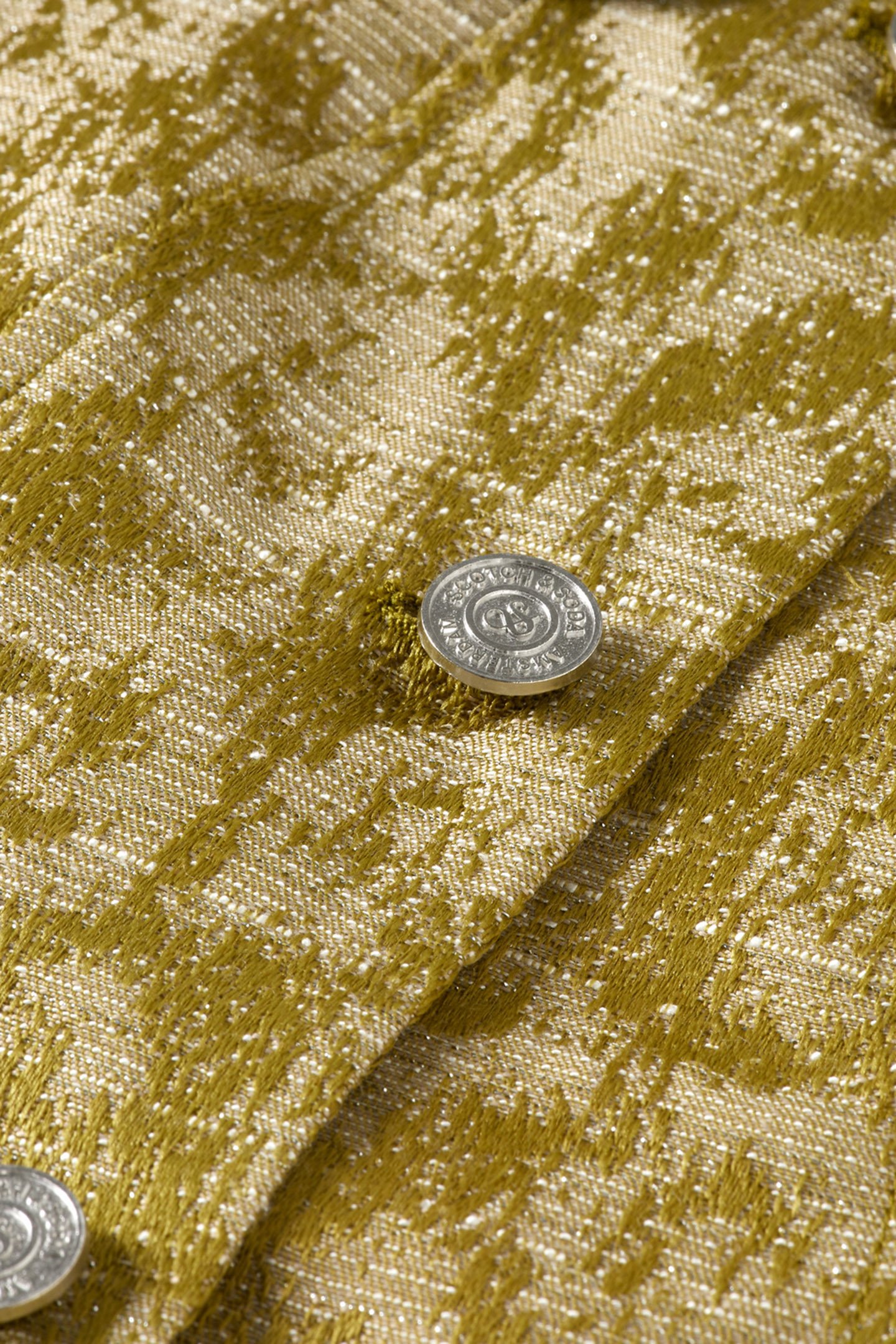 JACQUARD FITTED TRUCKER BLAZER IKAT LEOPARD 8