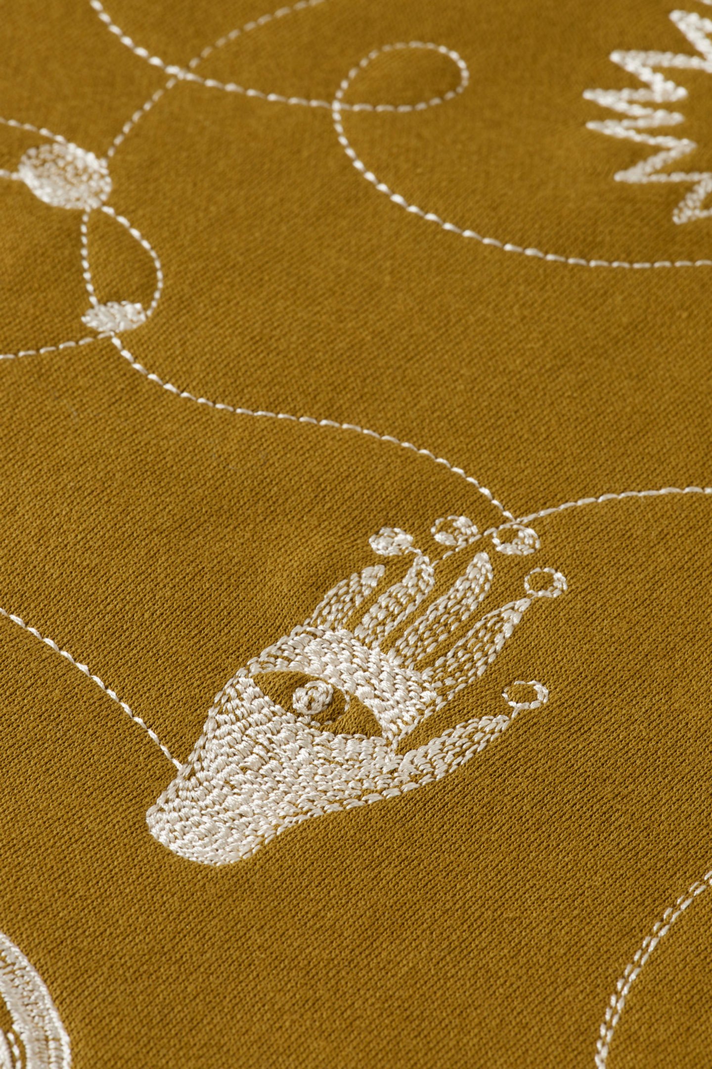 EMBROIDERED REGULAR FIT SWEATSHIRT OLIVE 8