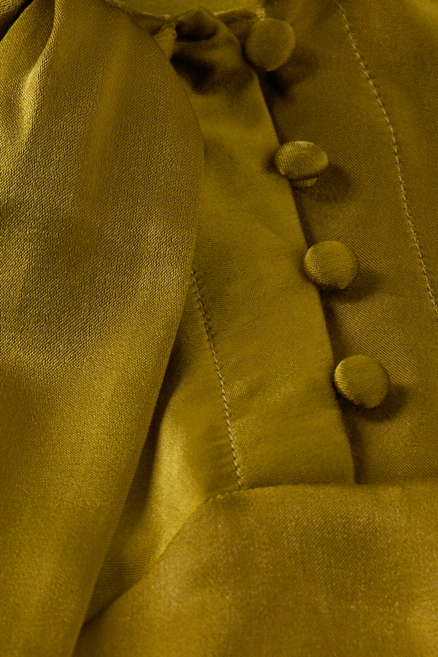 BOW NECK TOP OLIVE 3