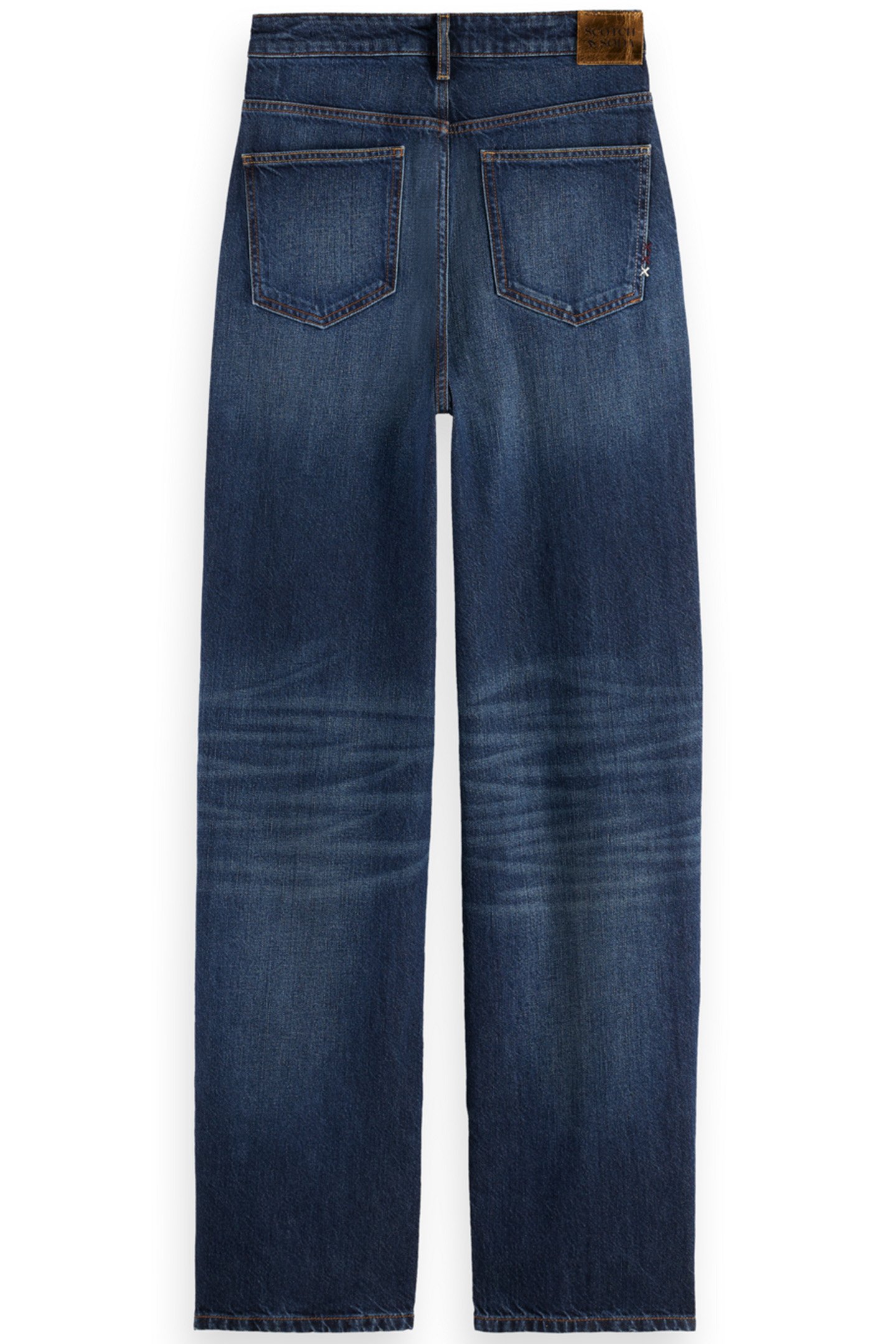 THE RIPPLE AUTHENTIC STRAIGHT JEANS LUX BLUE LUX BLUE 5