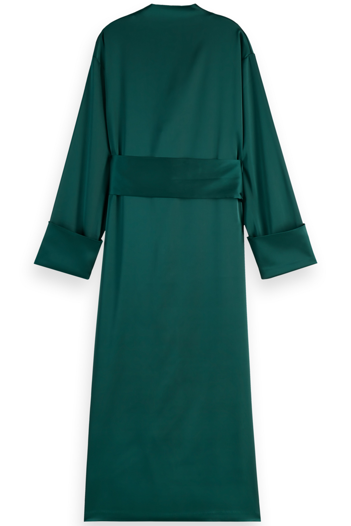 KIMONO MIDI DRESS CYPRESS GREEN 4