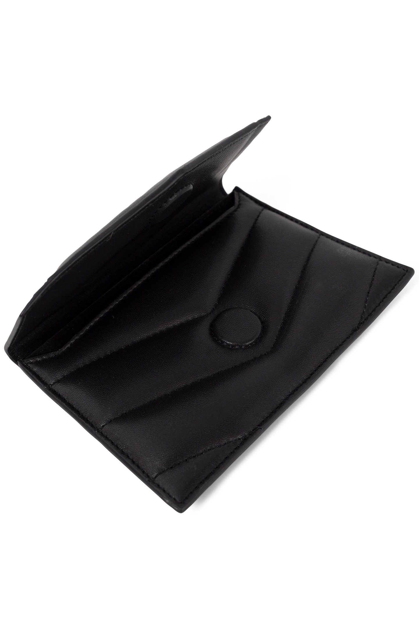 BLACK QUILTED LEATHER THE 1 TIMELESS MEDIUM POCKET 2