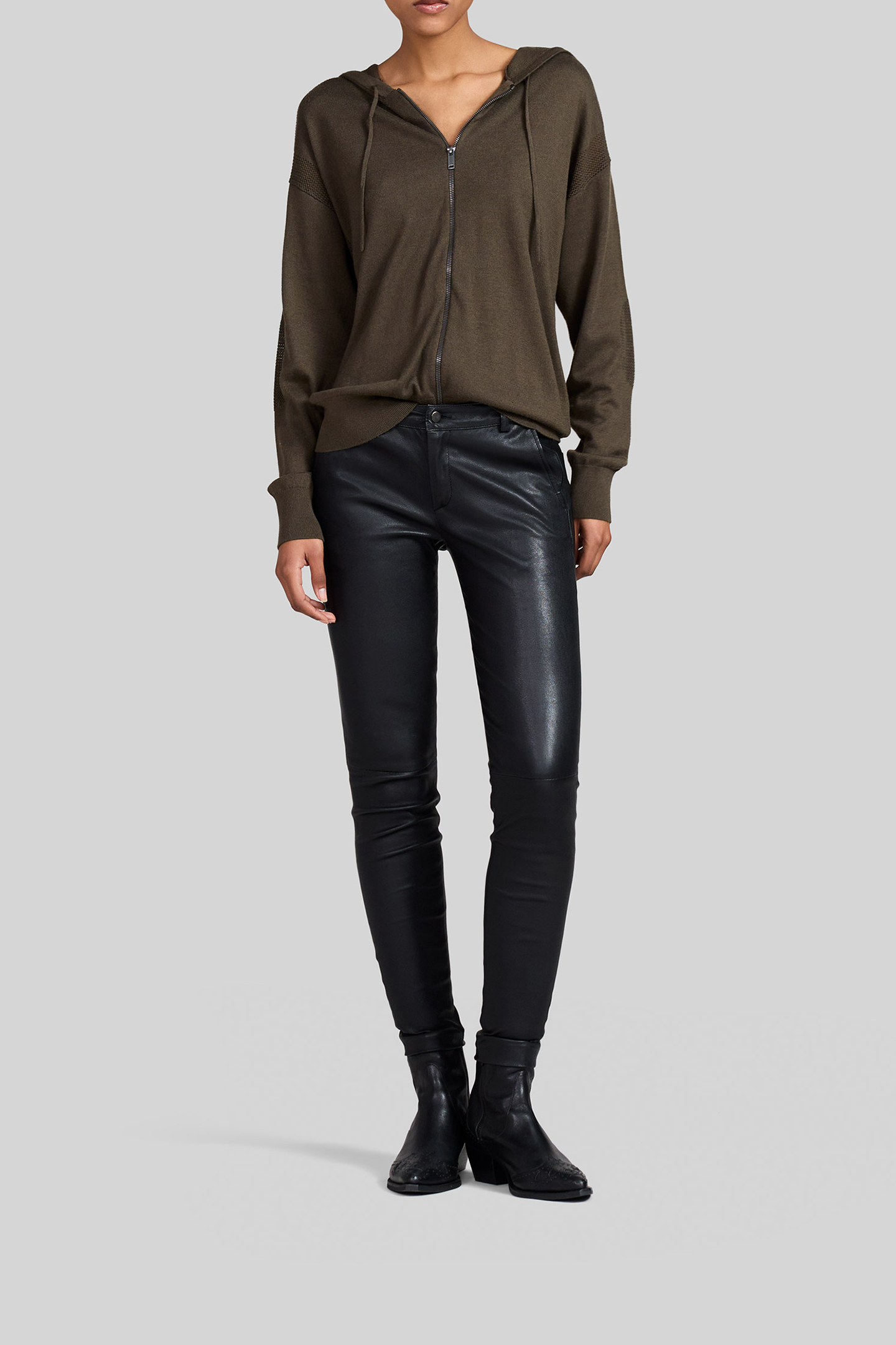 WOMAN’S WAKAME KNIT METALLIC SEQUIN EMBROIDERED CARDIGAN 3