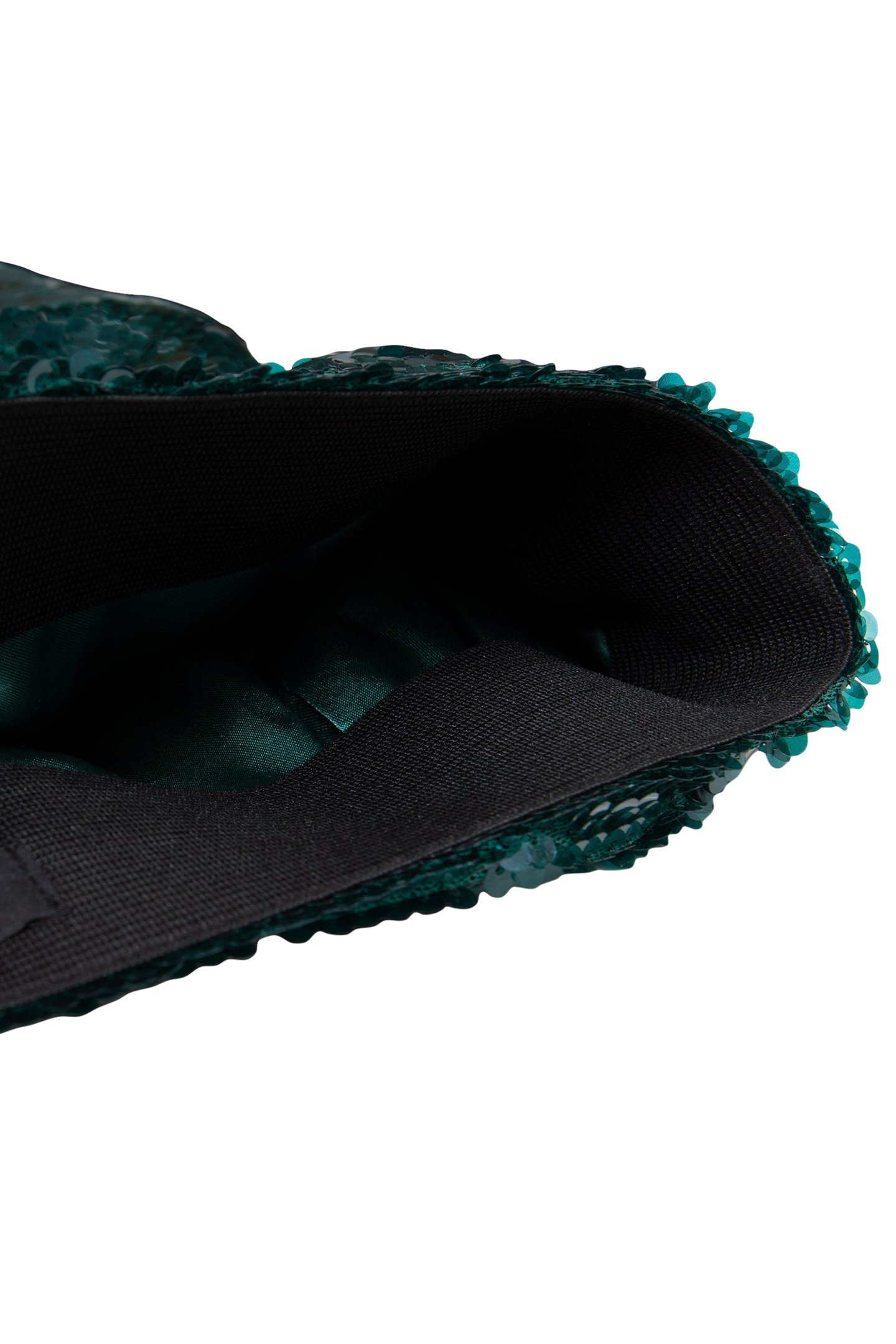 MALACHITE ALL-OVER SEQUIN SUIT TROUSERS 6