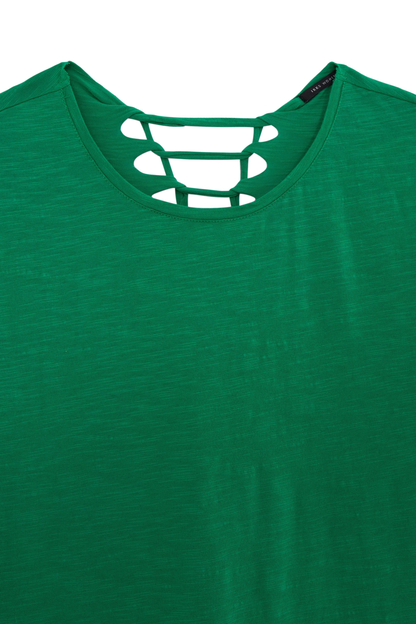 MINT LACE-UP BACK T-SHIRT 2