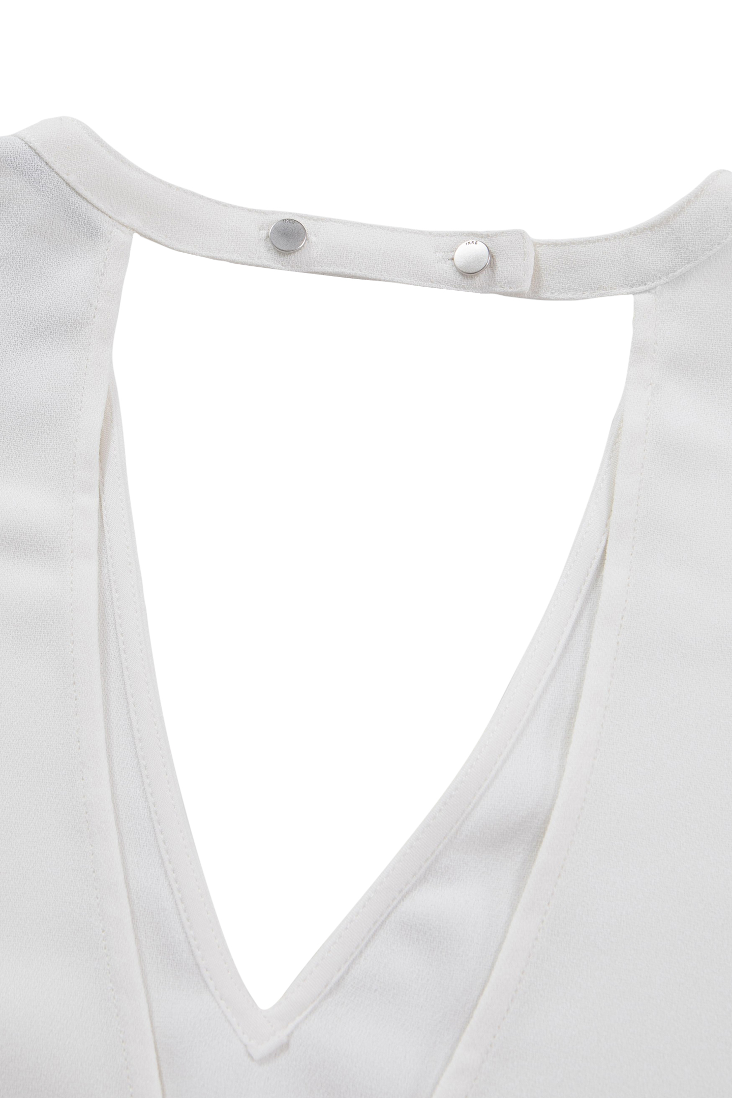 OFF-WHITE RECYCLED TOP WITH NECKLACE ON BACK 7