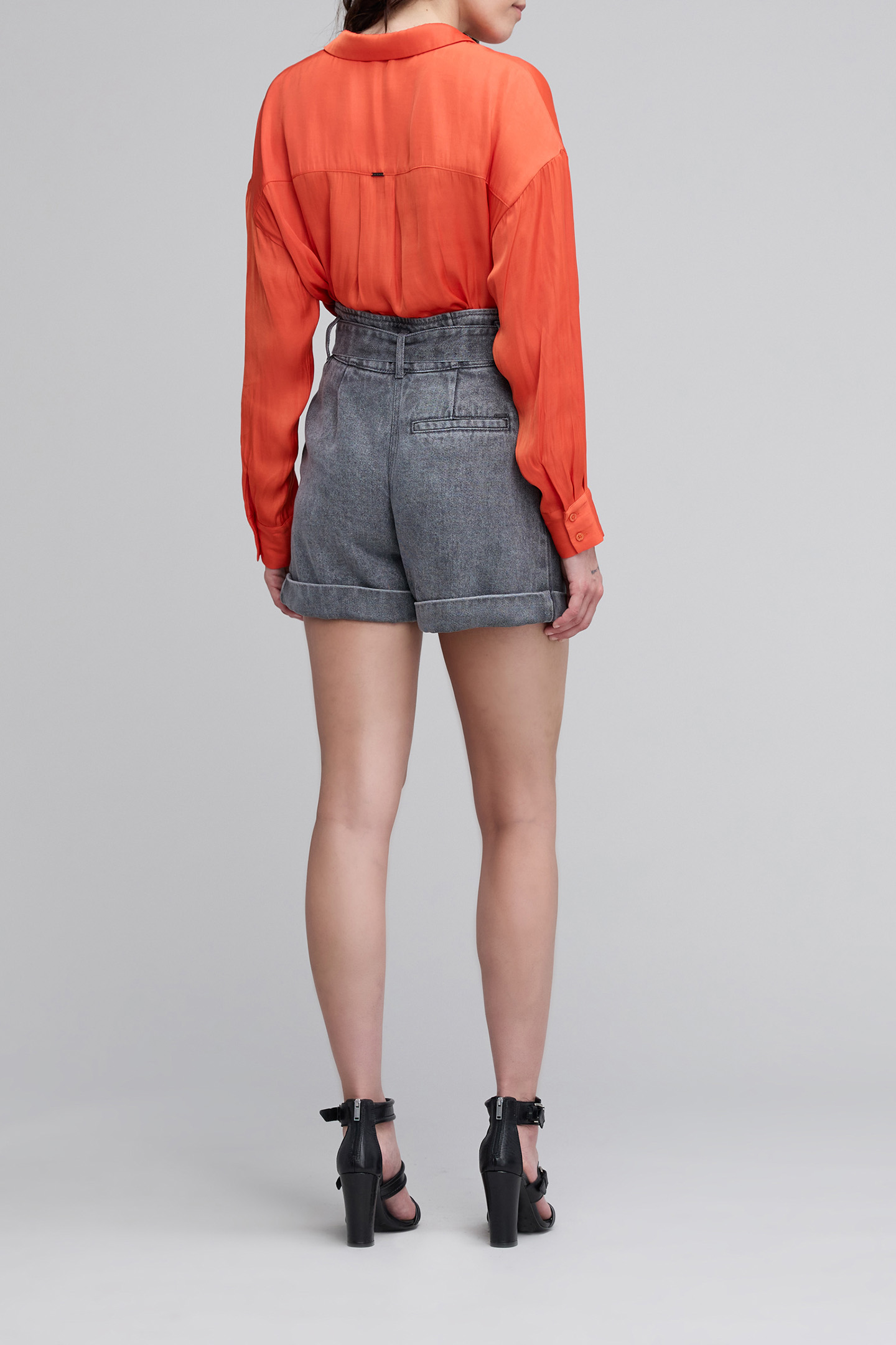 ORANGE RECYCLED SHIRT 4